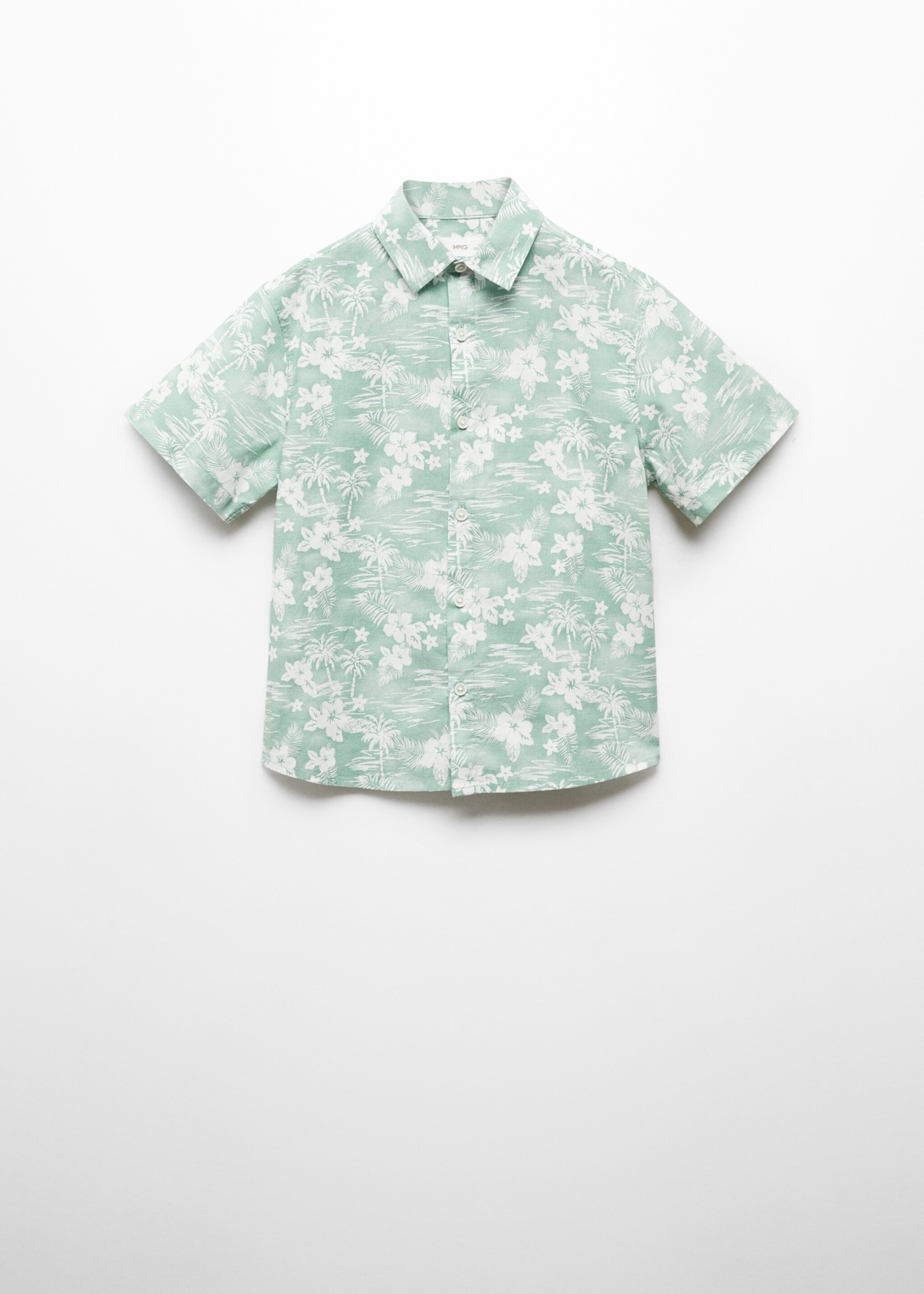 Printed short-sleeved shirt - Article without model
