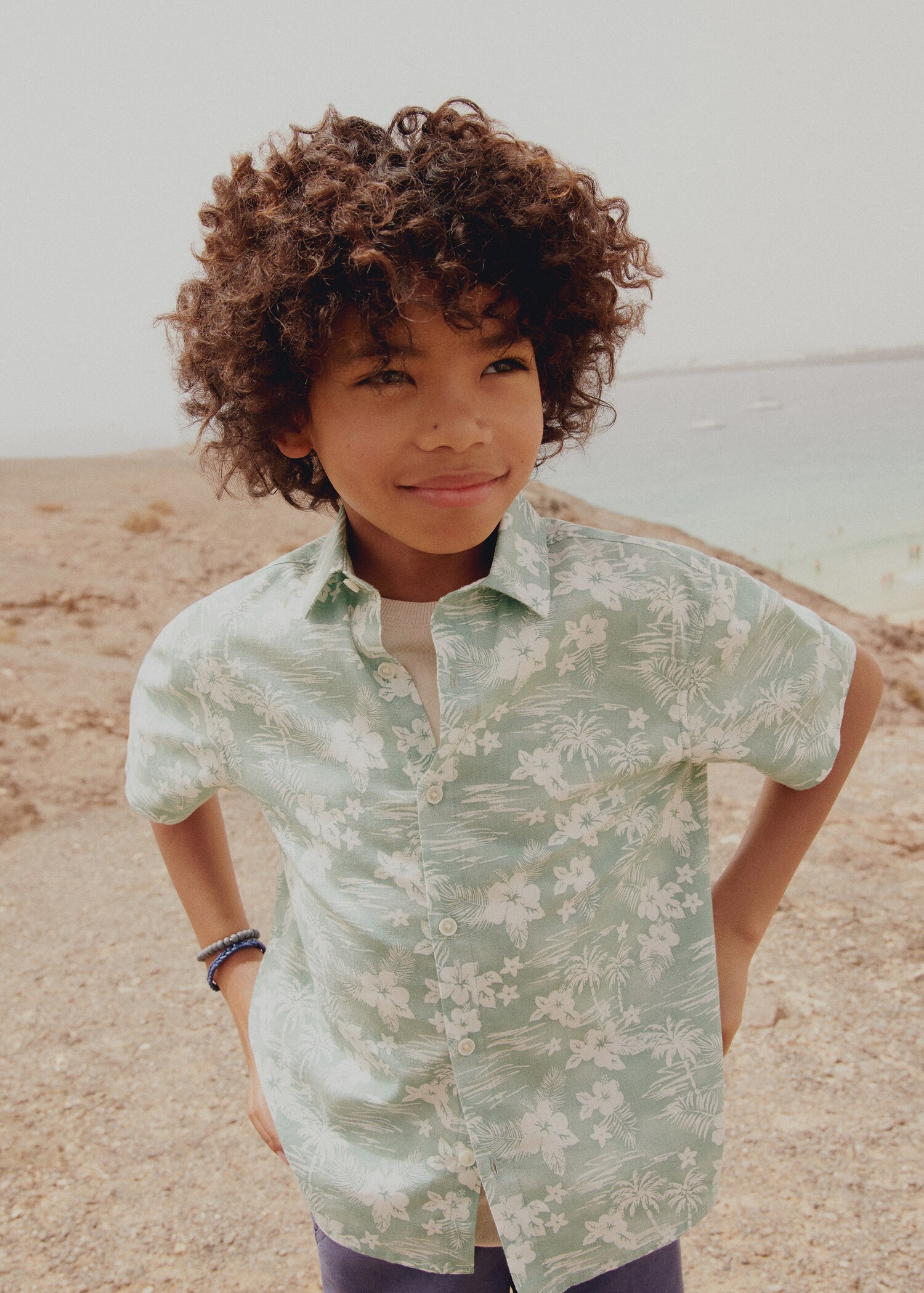 Printed short-sleeved shirt - Details of the article 5