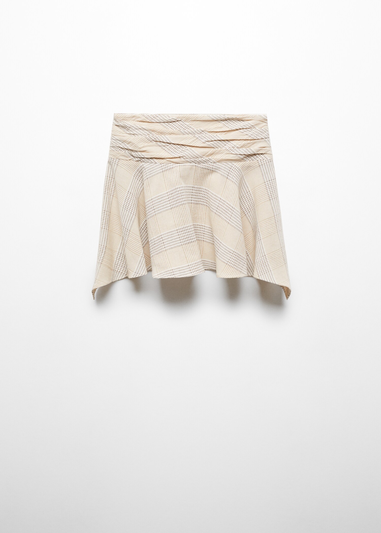 Minifaldilla estampada asimètrica - Article sense model