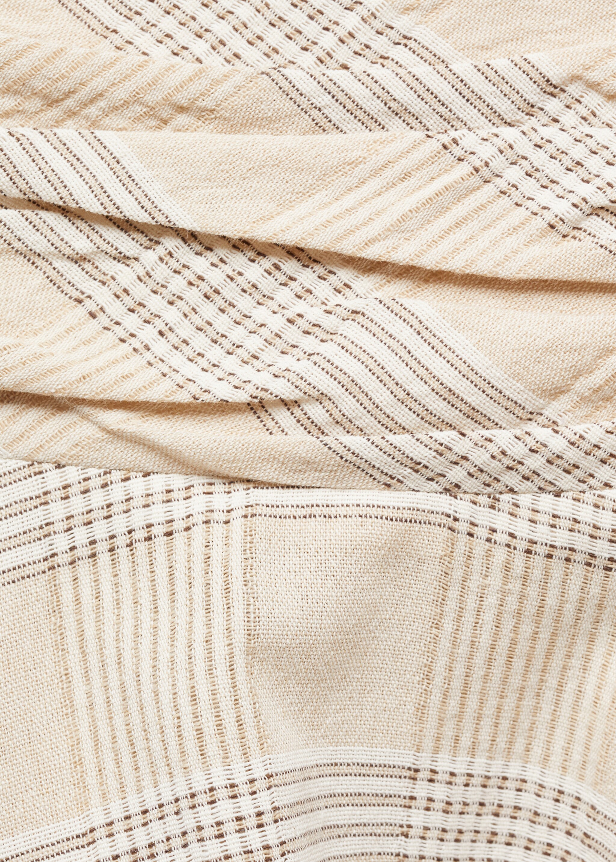 Asymmetrical printed mini-skirt - Details of the article 8