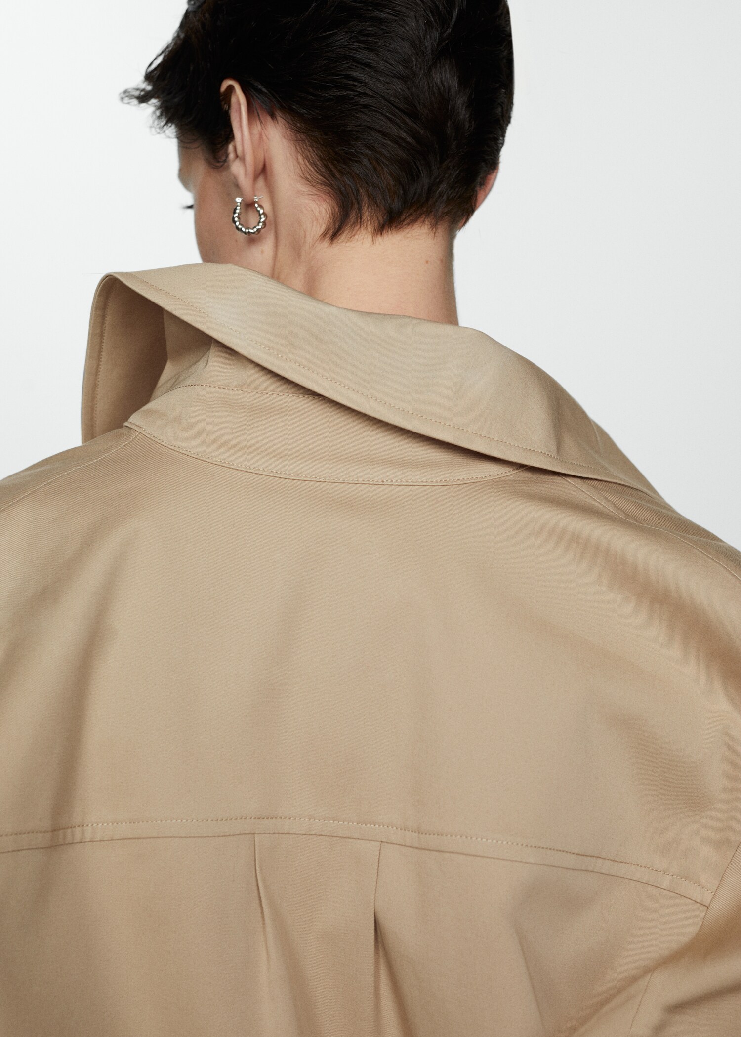 Oversized Overshirt mit Taschen - Detail des Artikels 6