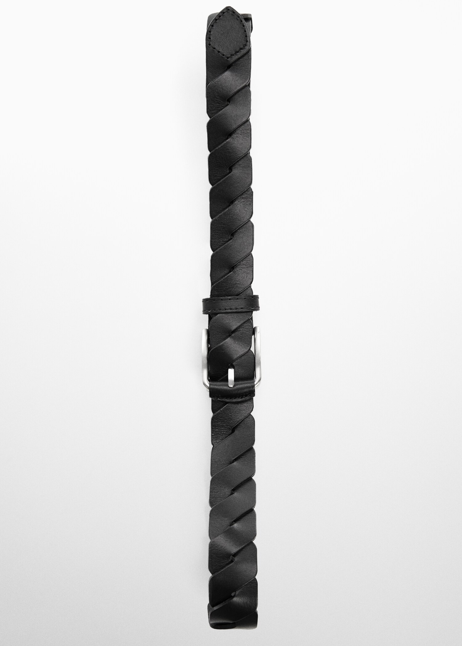 Braided leather belt - Details of the article 1