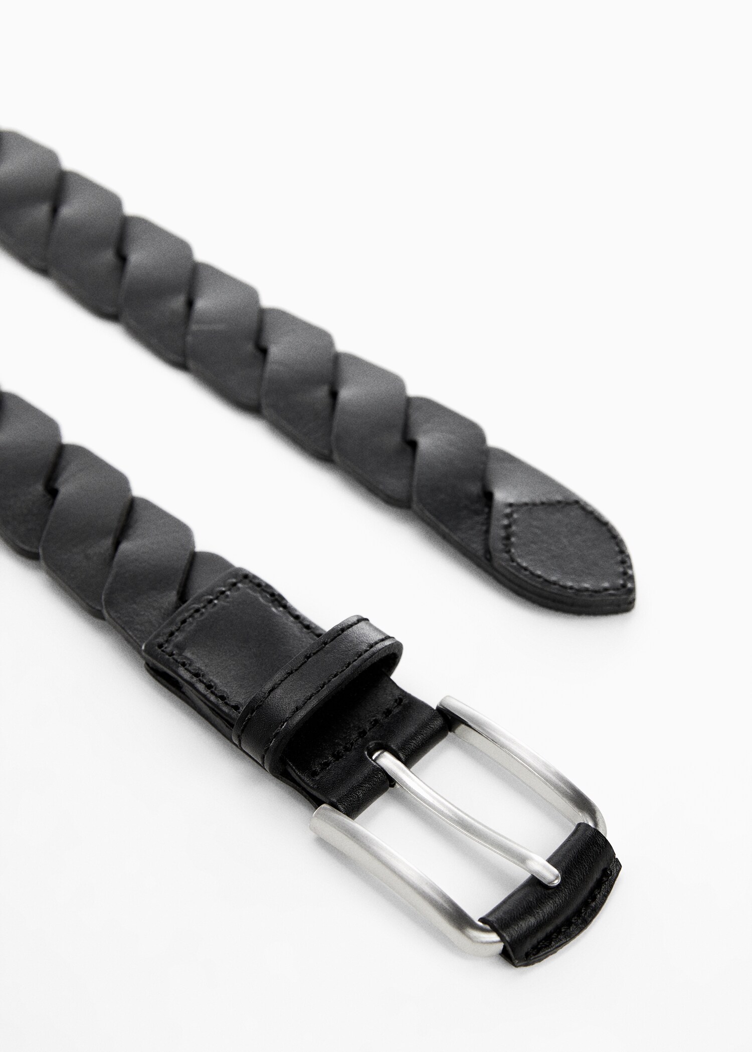Braided leather belt - Details of the article 2