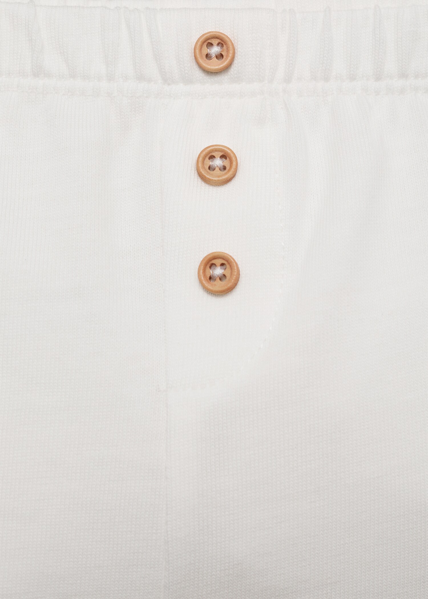 Buttoned cotton shorts - Details of the article 8