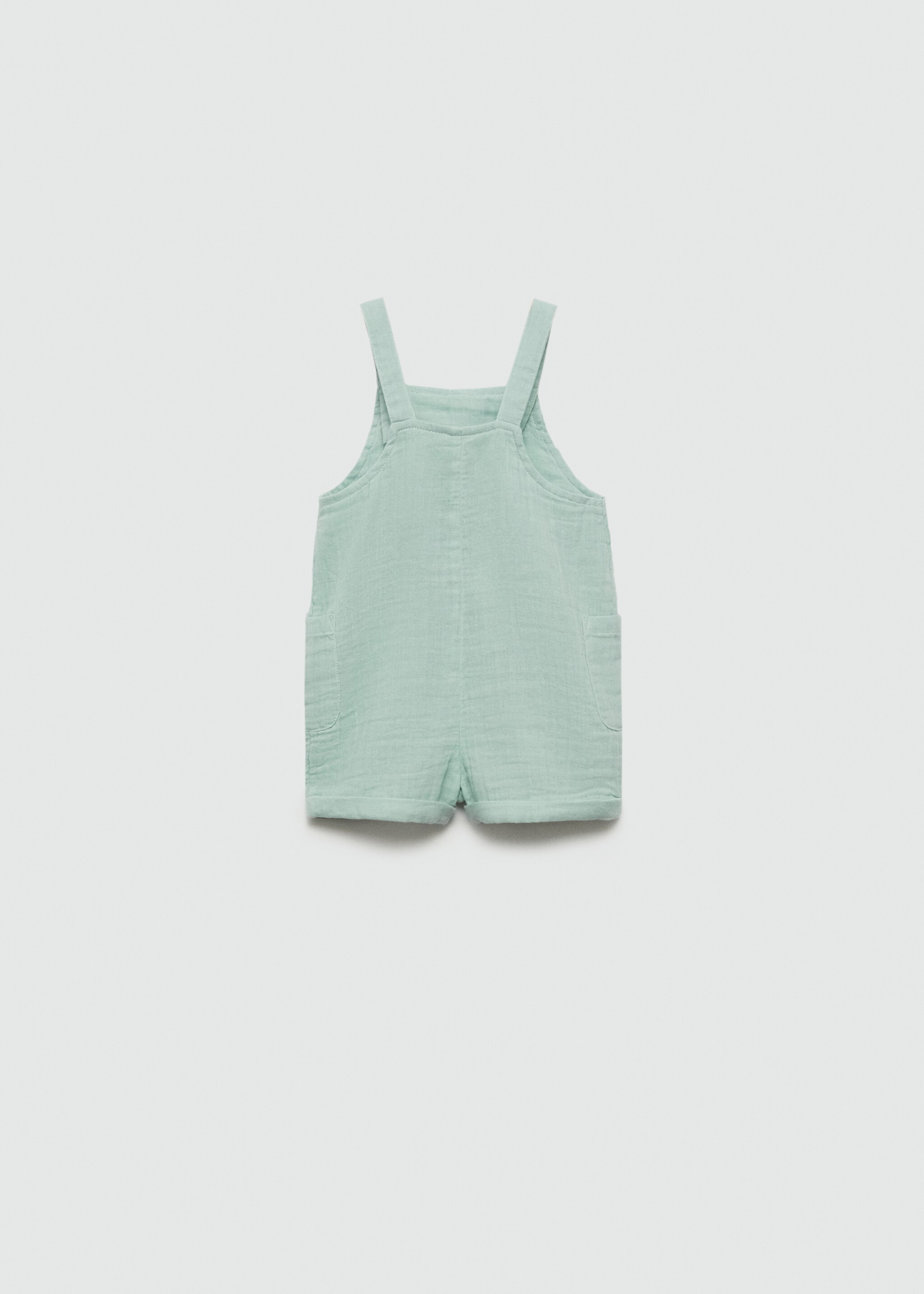 Cotton dungarees - Reverse of the article