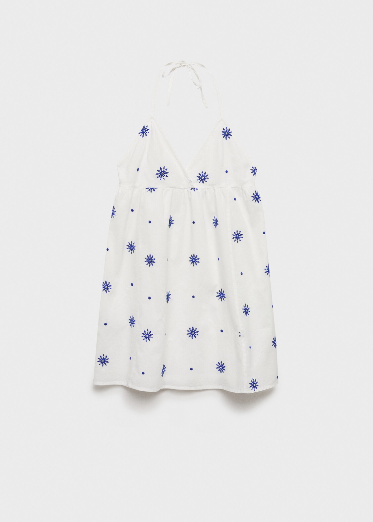Besticktes Kleid mit Spiegelverzierung - Artikel ohne Model