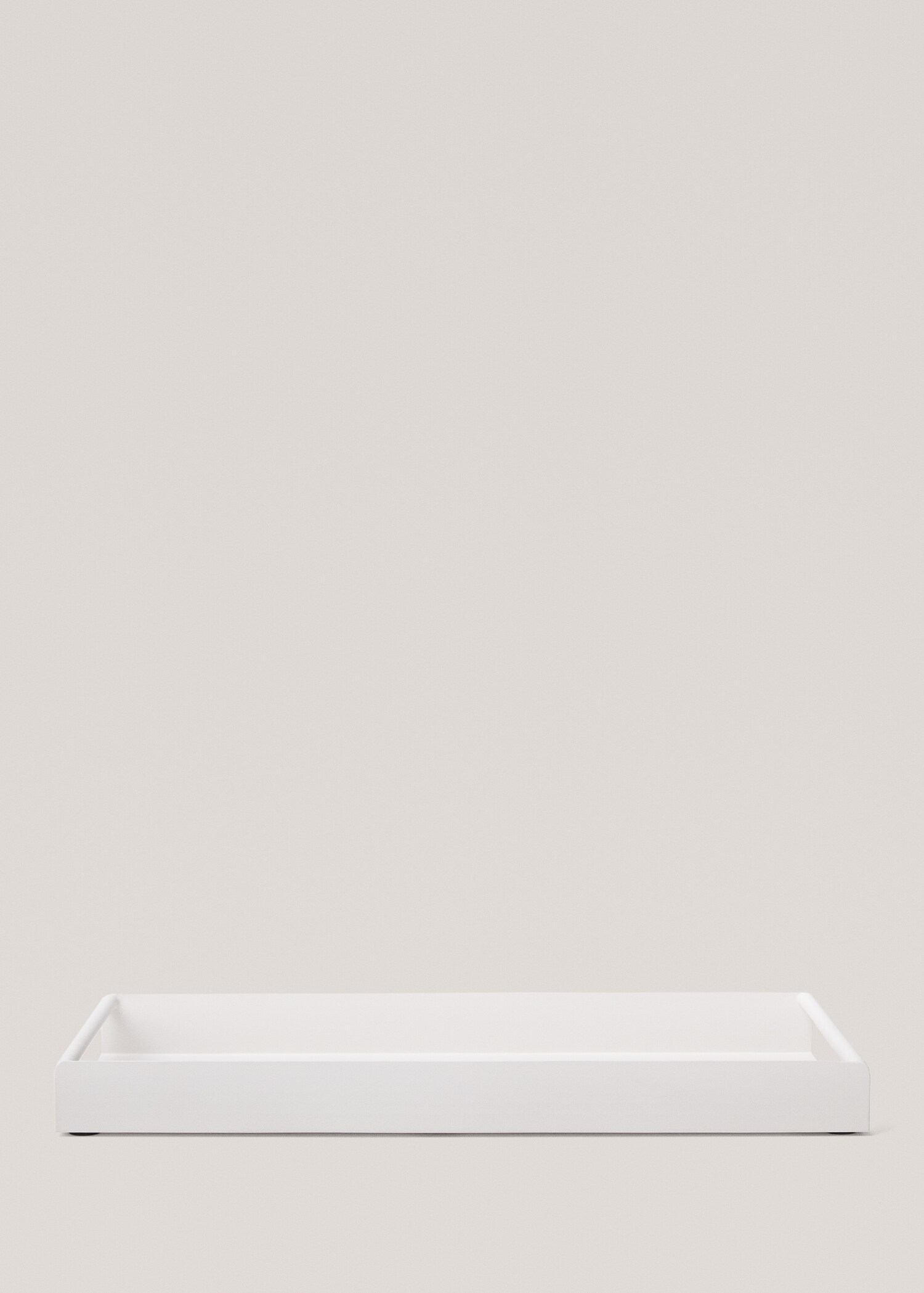 Vassoio rettangolare metallo 46x20 cm - Articolo senza modello