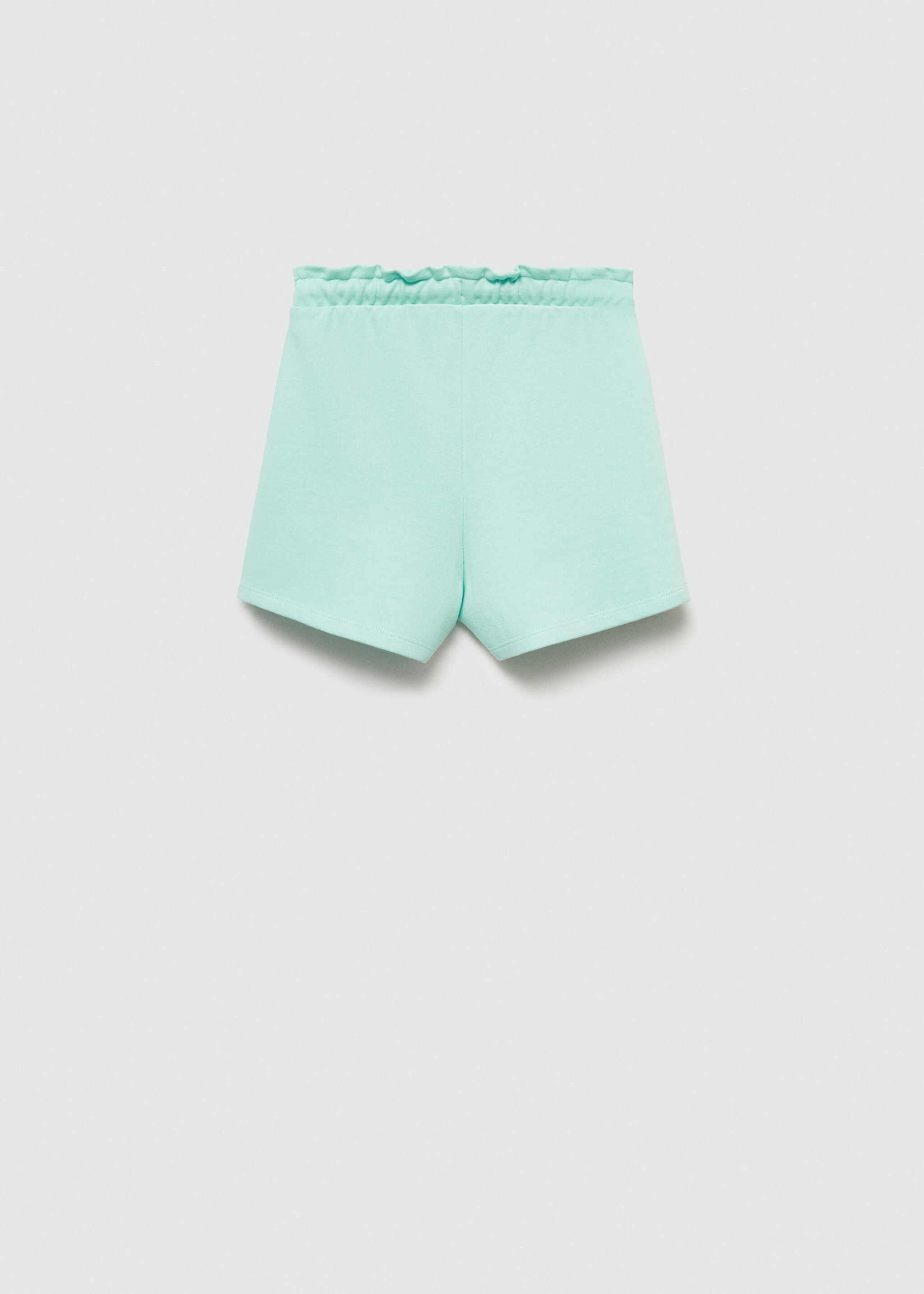Baumwollshorts mit Gummibund - Rückseite des Artikels