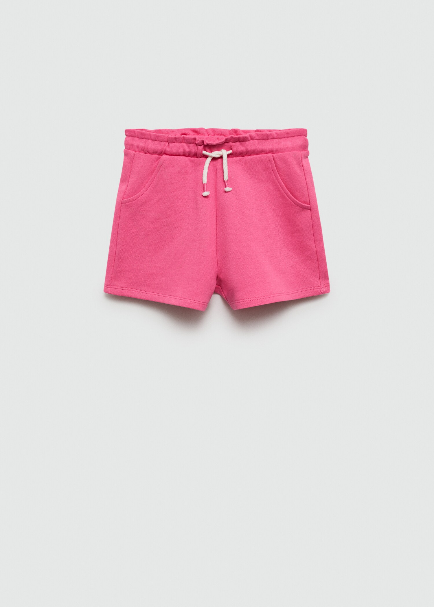 Cotton drawstring waist shorts - Article without model