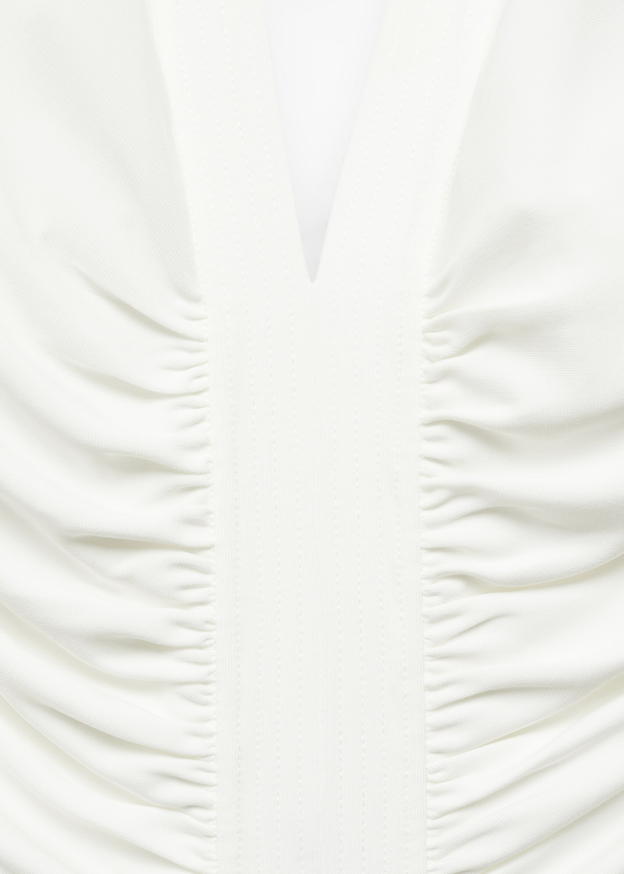 Drapiertes Neckholderkleid mit Schlitz - Detail des Artikels 8