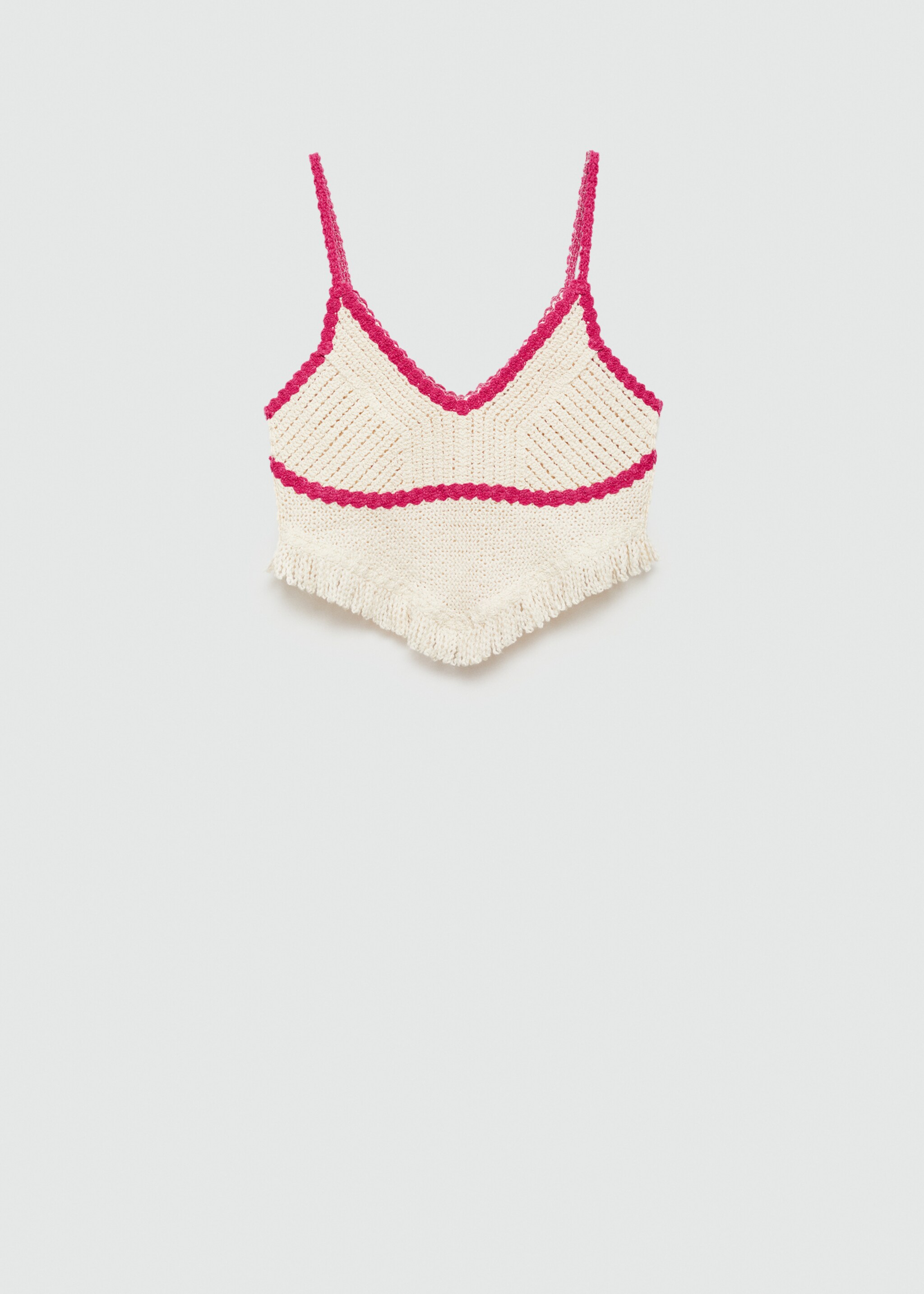 Fringe crochet top - Article without model