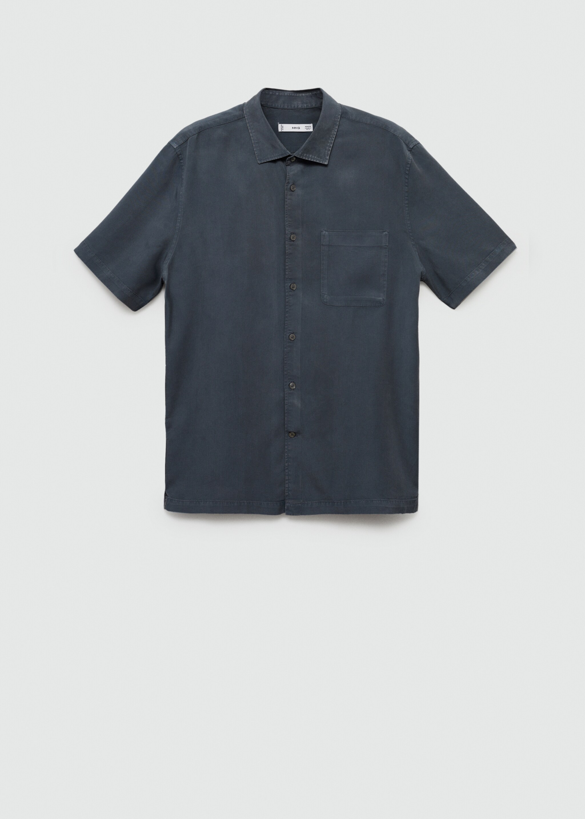 Skjorta regular fit 100 % tencel - Artikel utan modell