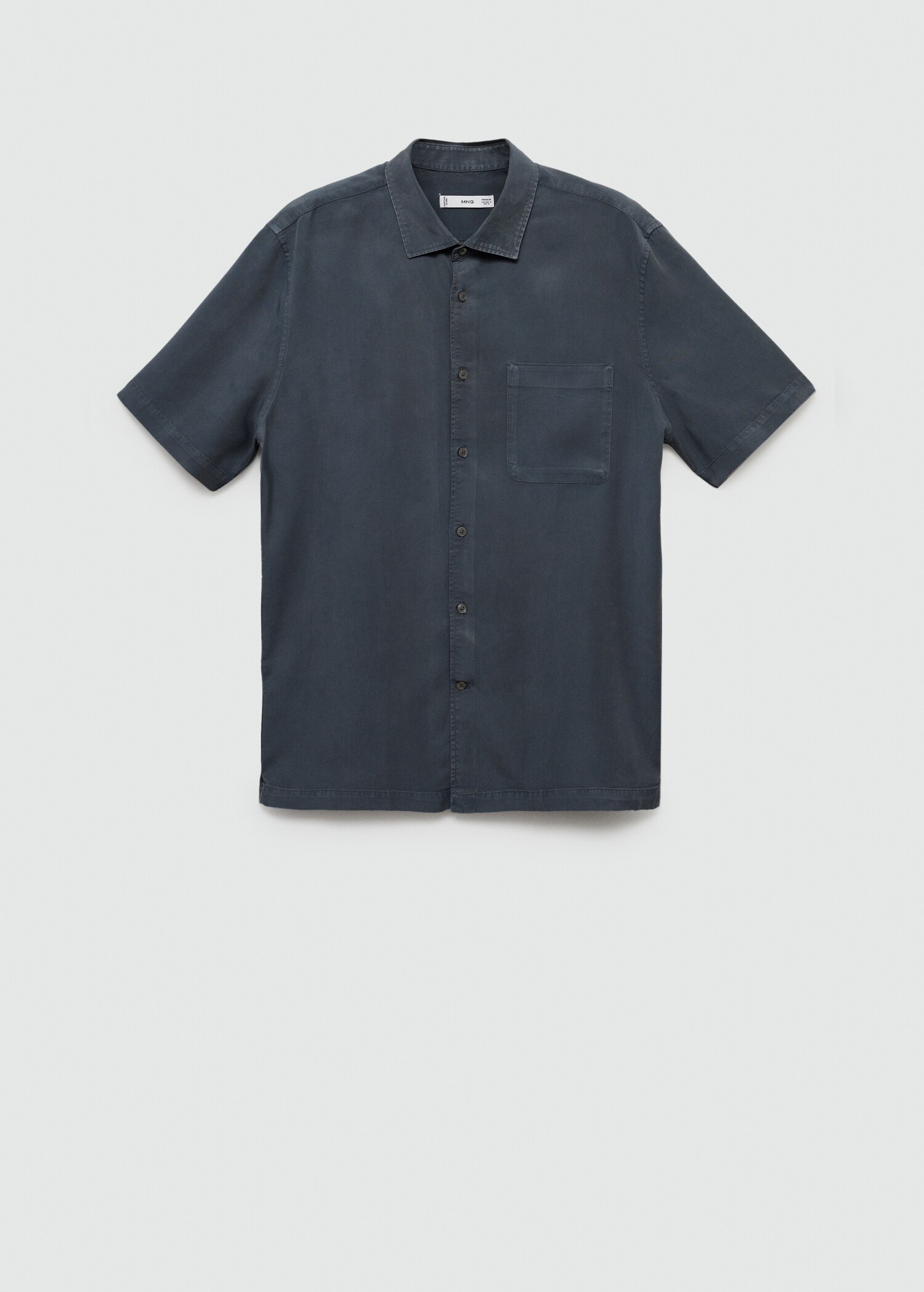 Skjorta regular fit 100 % tencel - Artikel utan modell