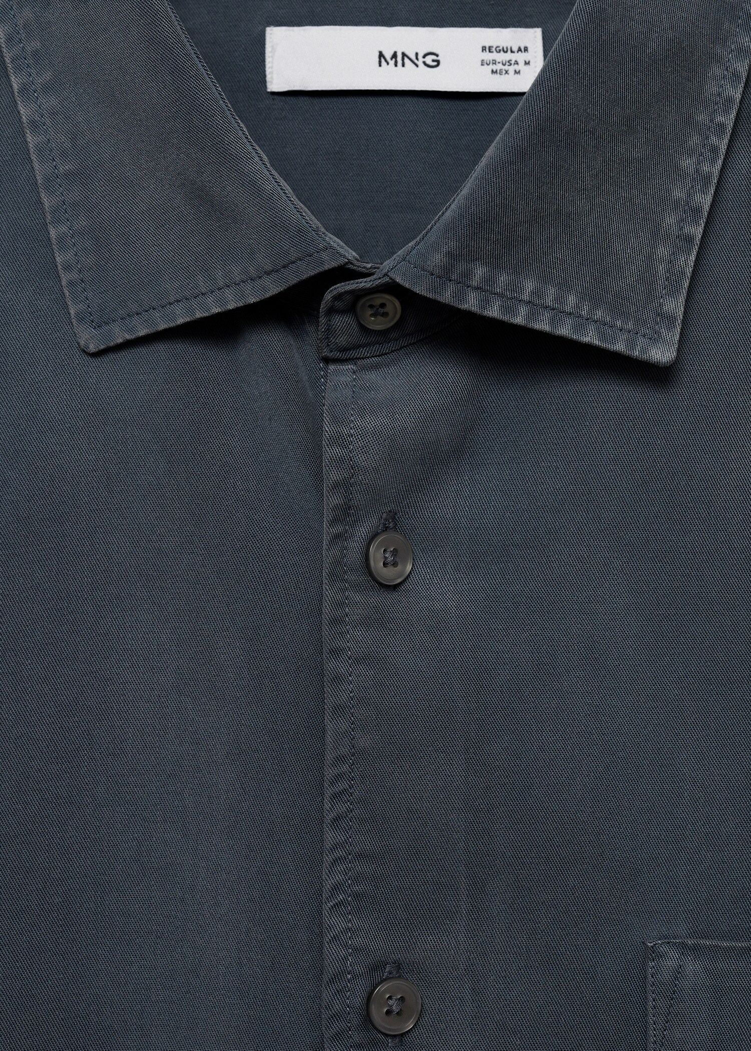 Skjorta regular fit 100 % tencel - Detaljer om artikeln 8