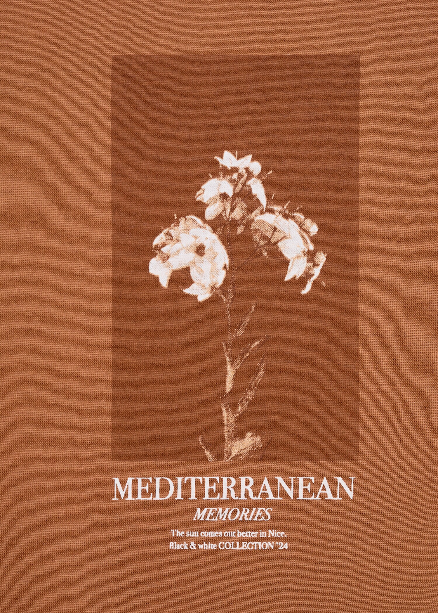 Slim-fit 100% printed cotton t-shirt - Details of the article 8