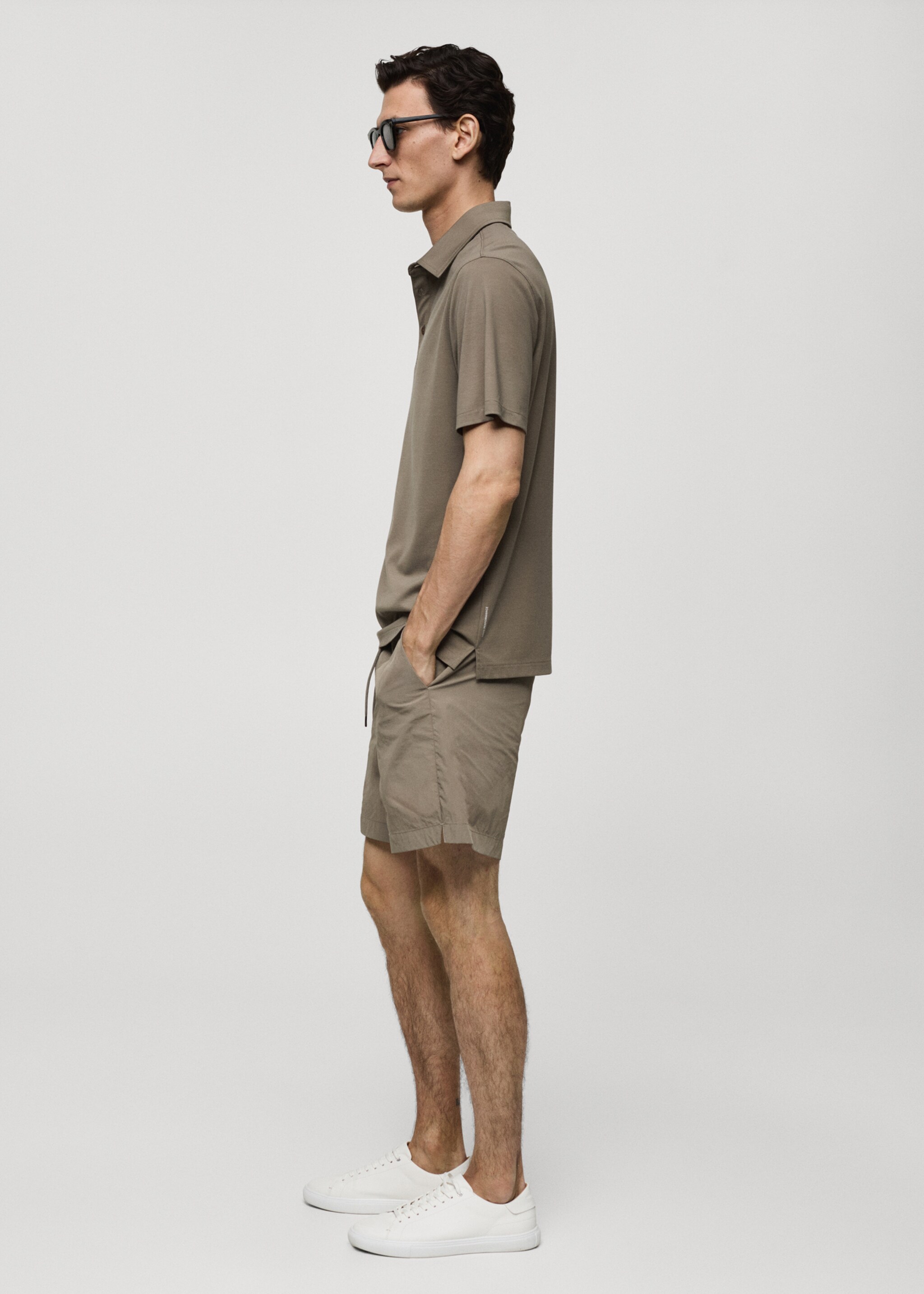 Quick dry slim-fit poloshirt - Detail van het artikel 2