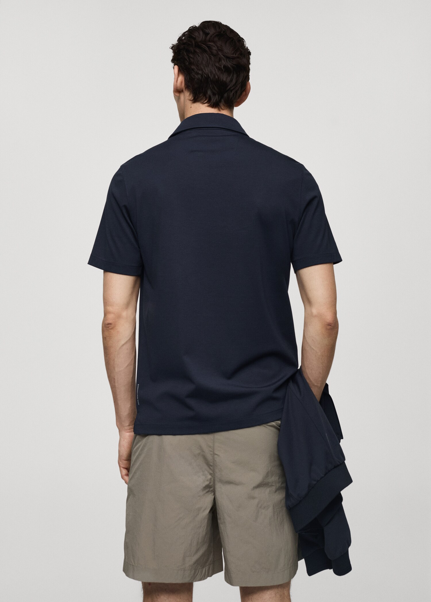 Πόλο slim fit quick dry - Πίσω όψη προϊόντος