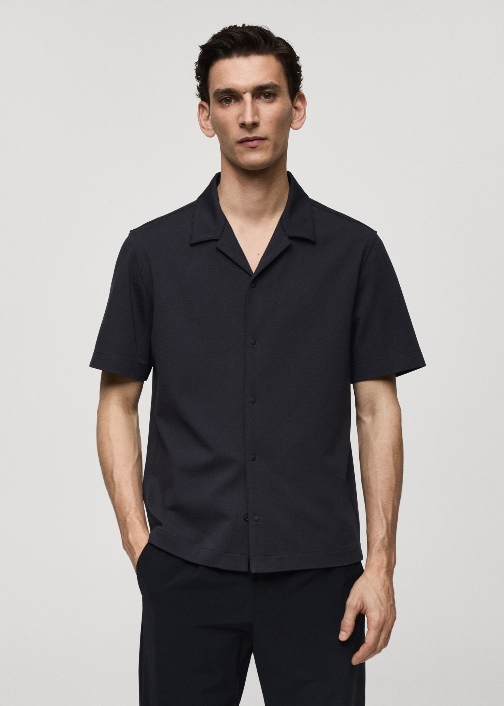 Camisa regular fit coll bowling - Pla mig