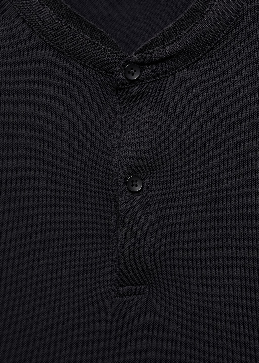 トップス Shawl Collar S/S Polo - Cotton Pique M C46747s.jpg