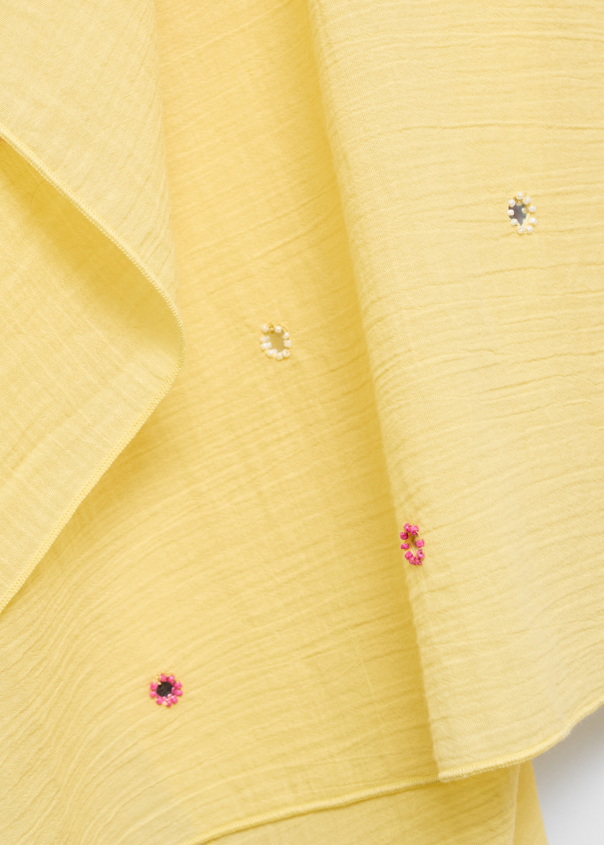 Sarong skirt with embroidered details - Details of the article 8