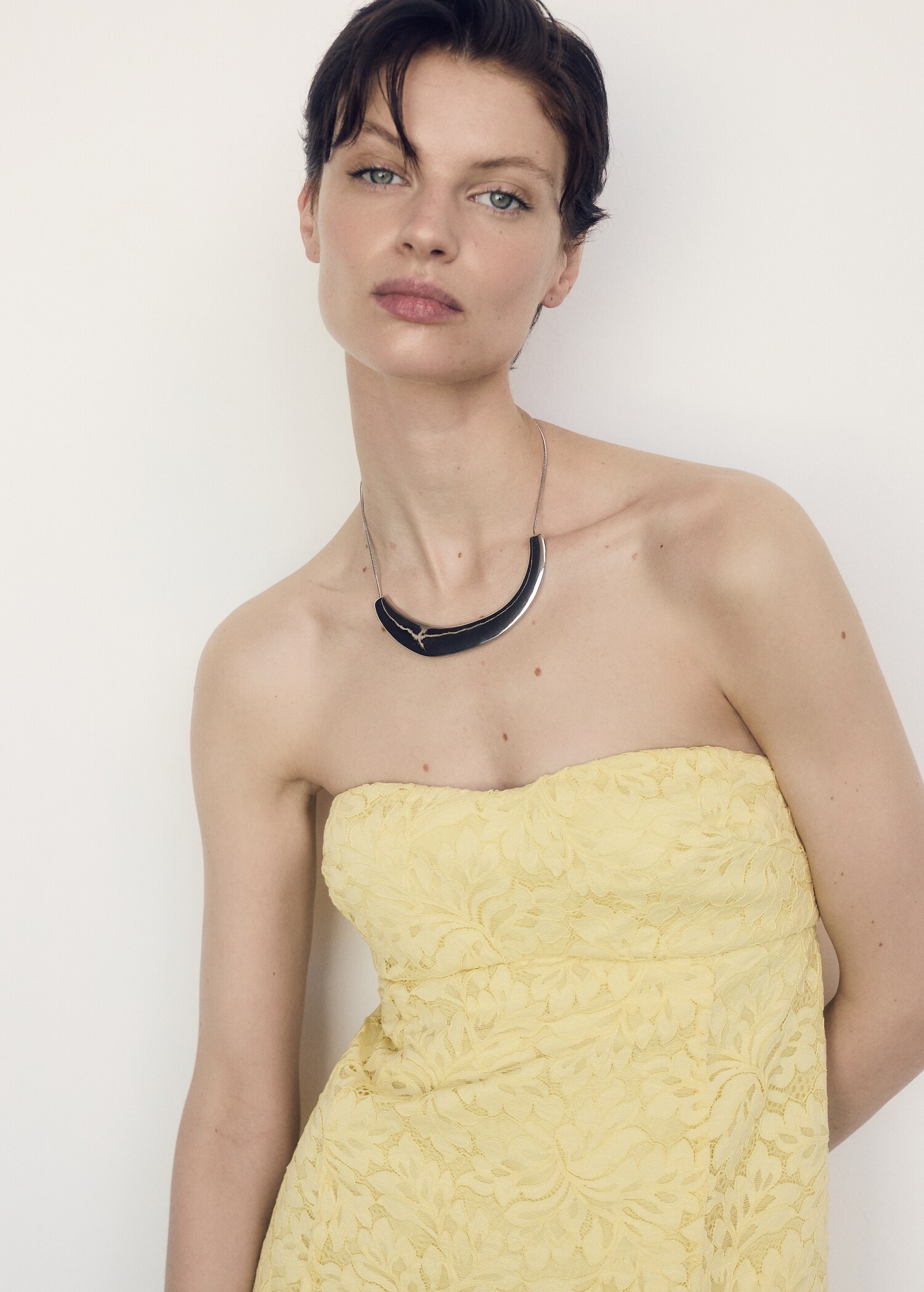 Strapless jurk met kant - Detail van het artikel 1