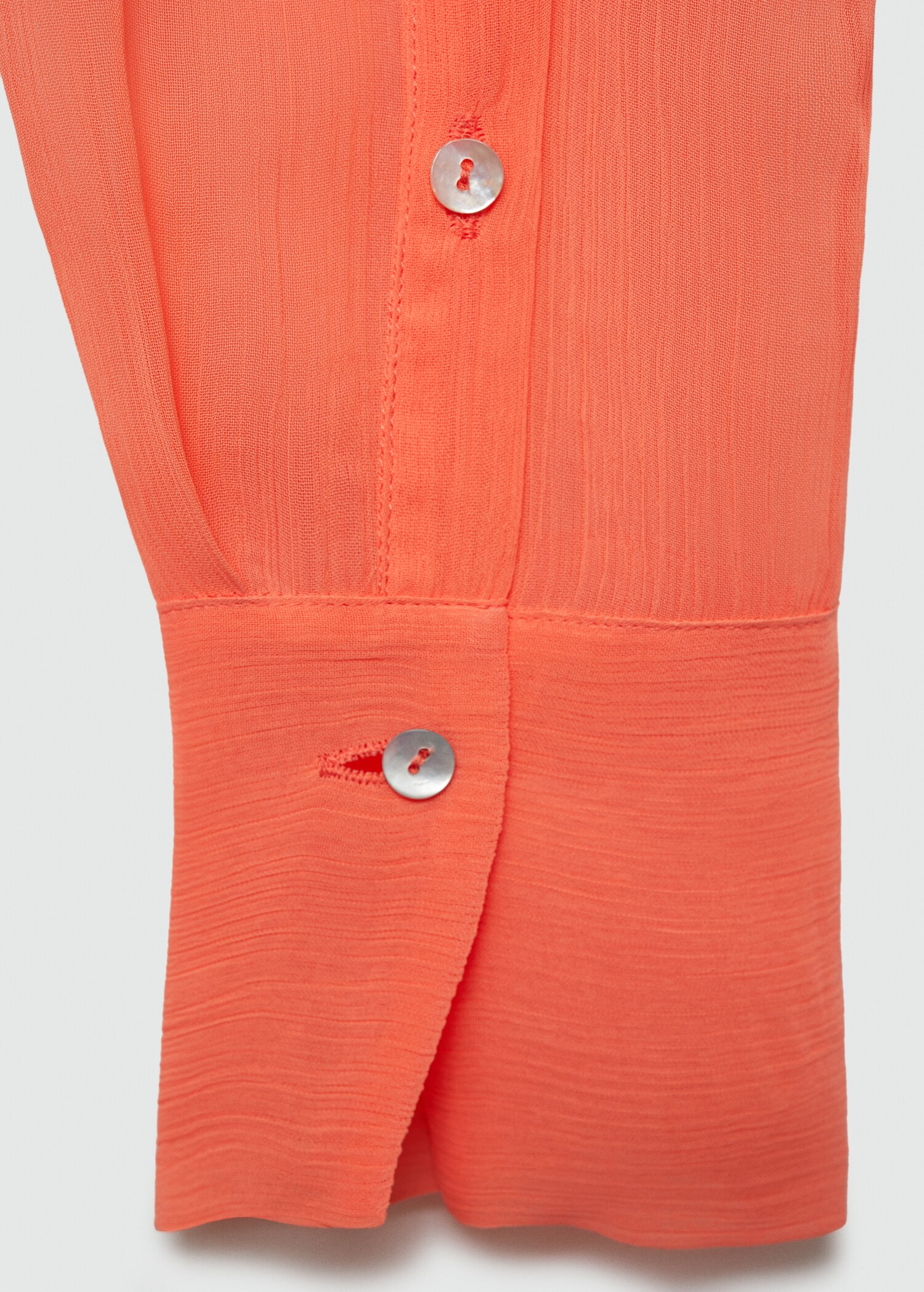 Chemise semi-transparente boutons - Détail de l'article 0