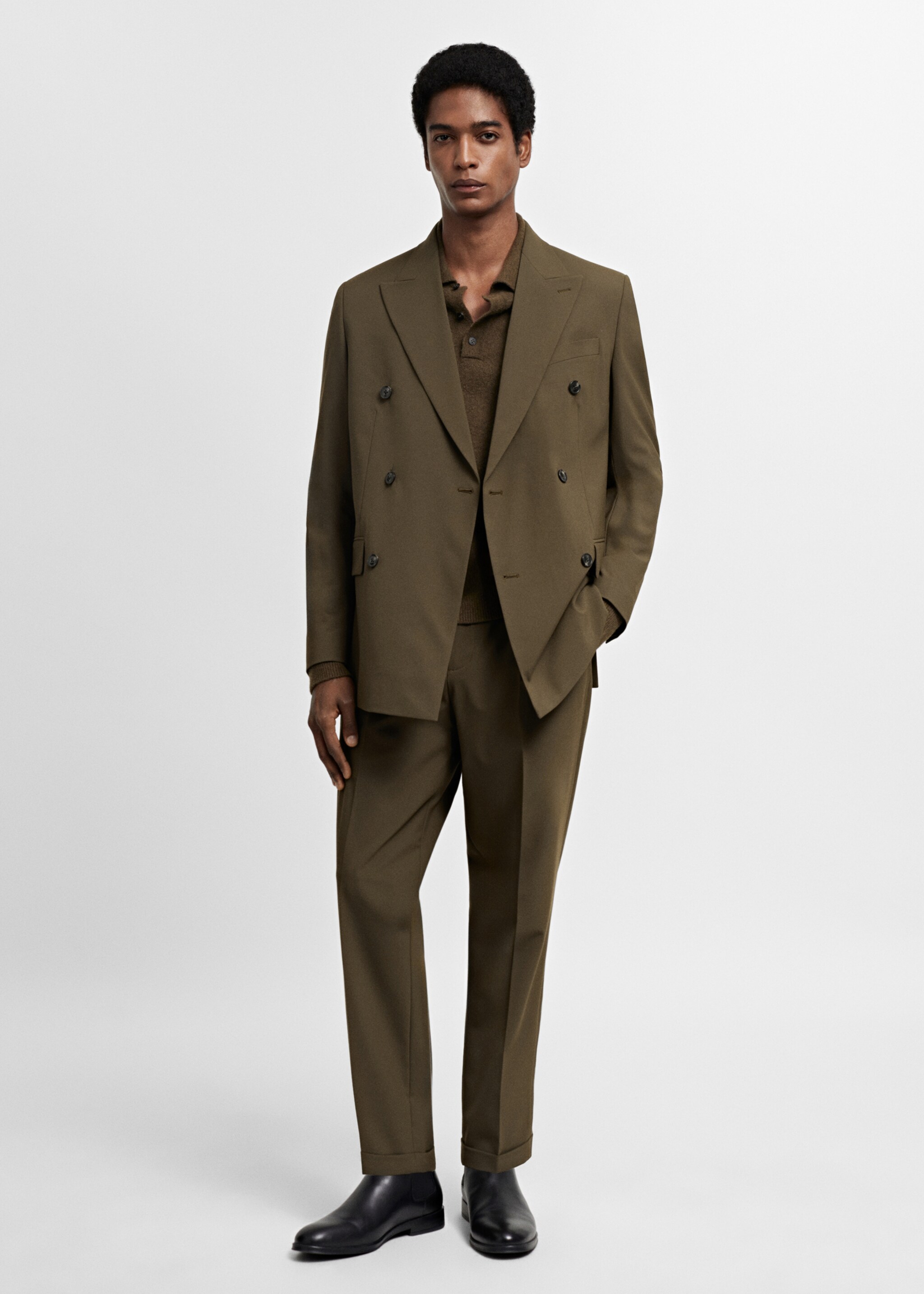 Slim Fit-Anzughose - Allgemeine Ansicht
