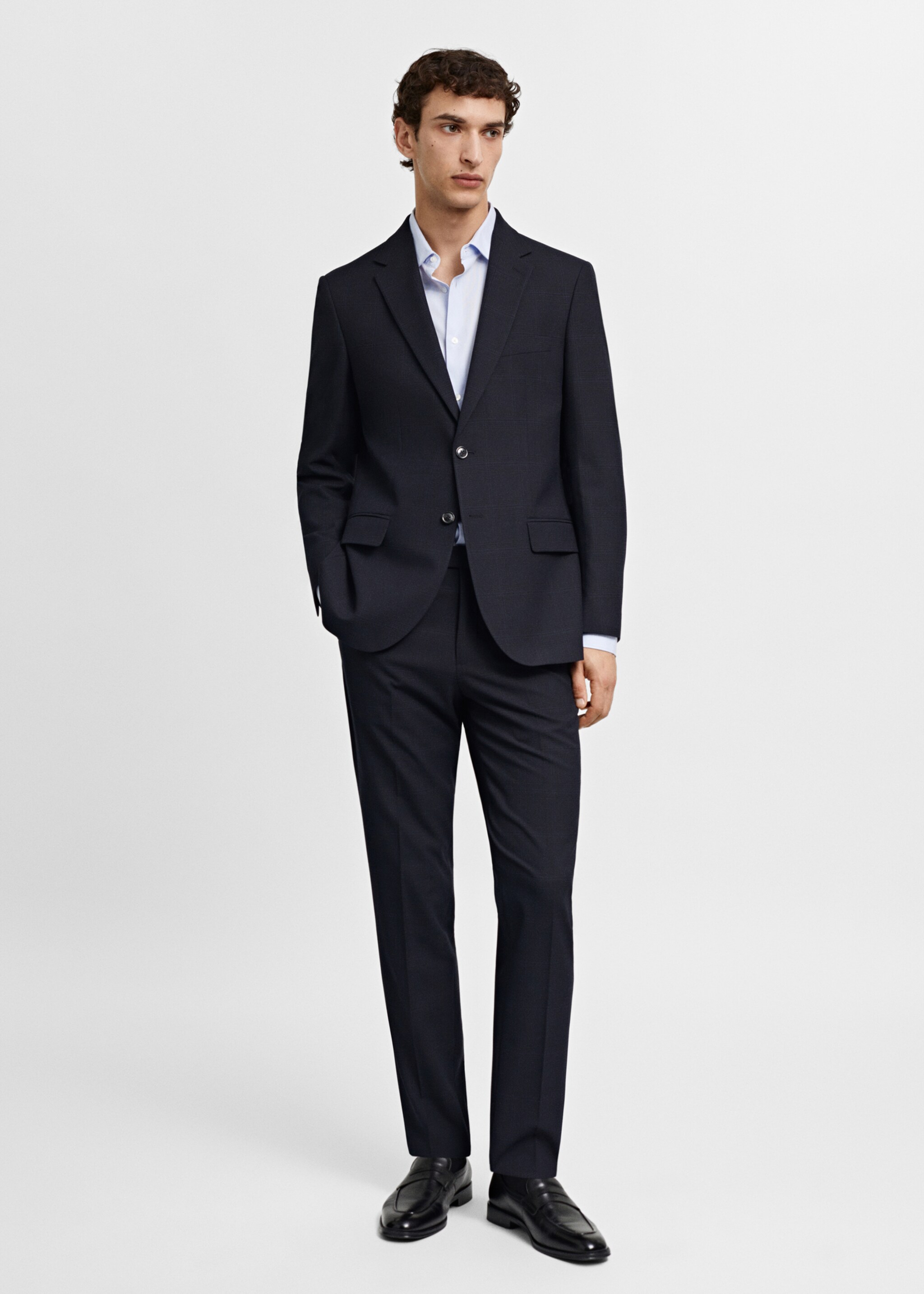 Paris super slim-fit pantalon - Overzichtstekening