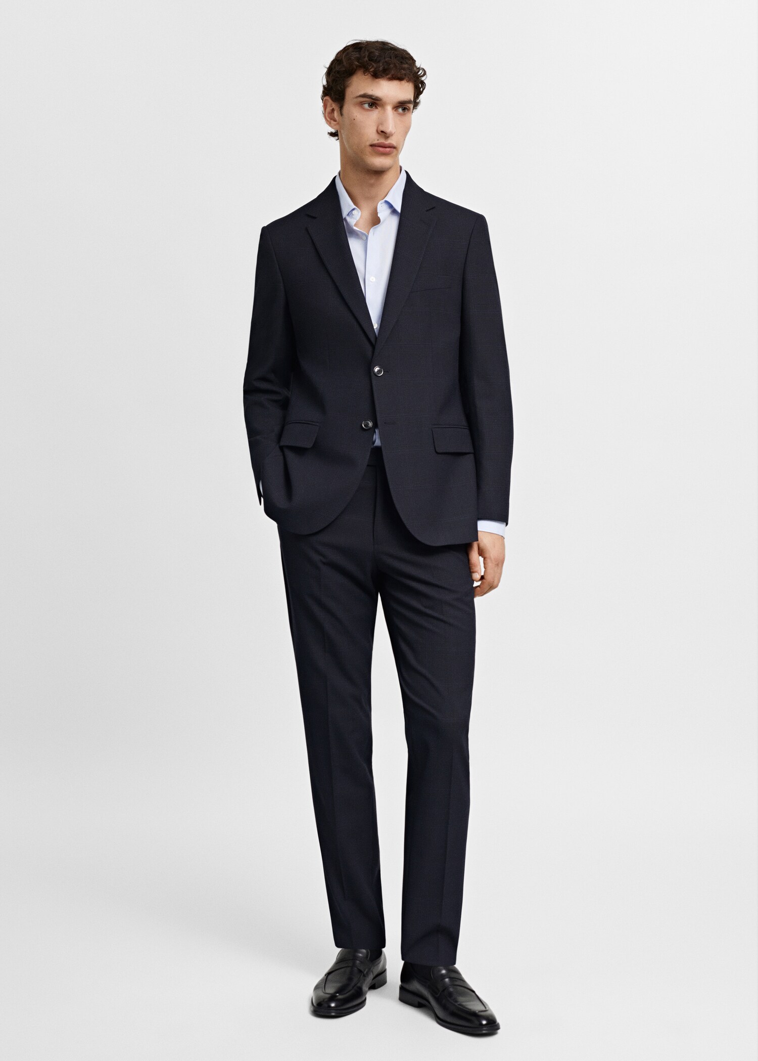 Paris super slim-fit pantalon - Overzichtstekening