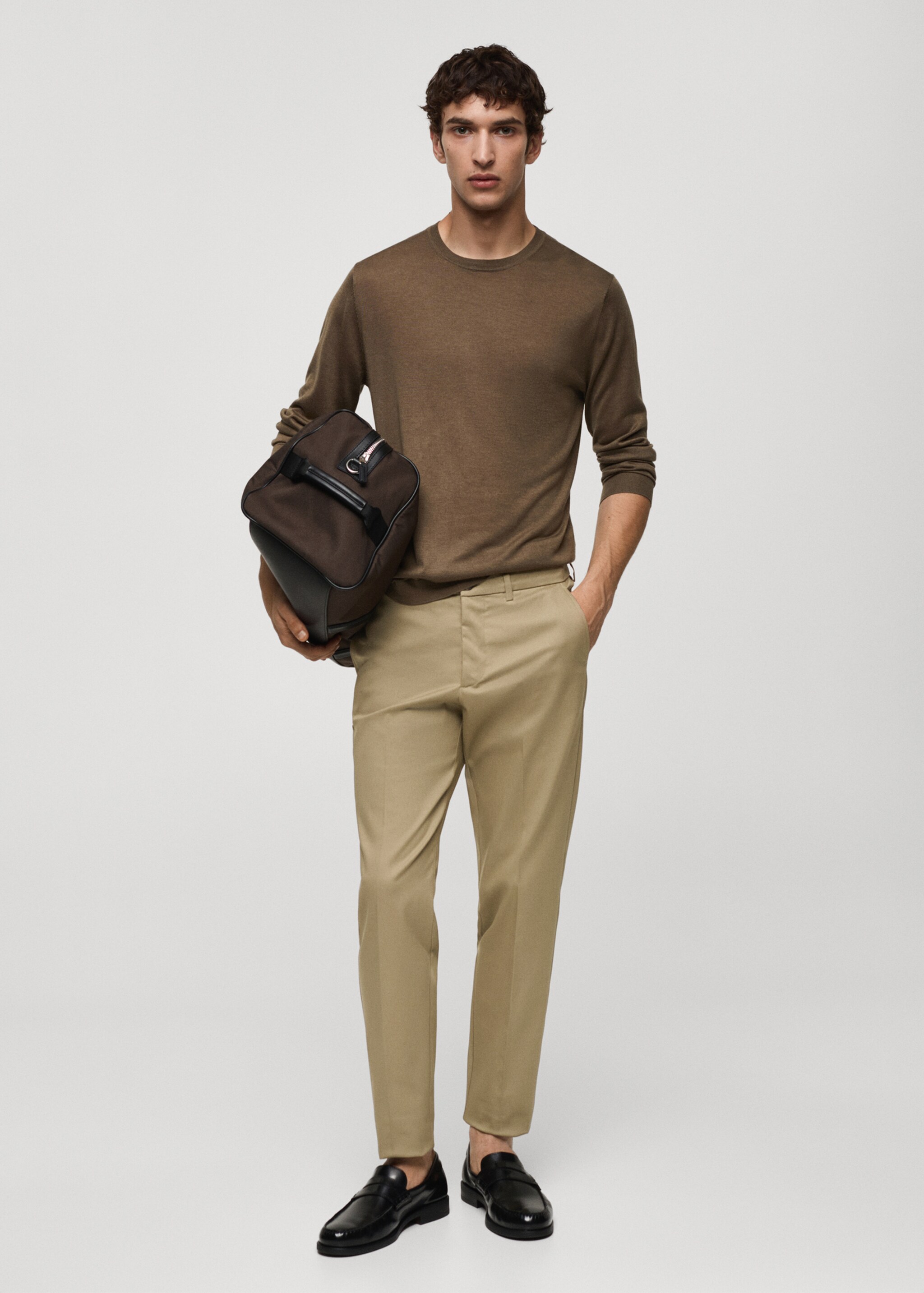 Slim fit chino - Overzichtstekening