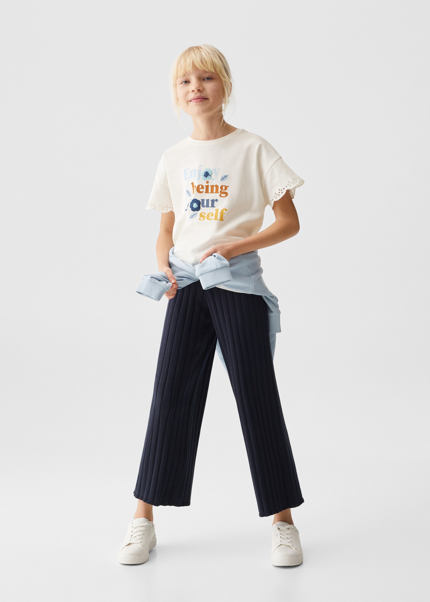 Printed message T-shirt - General plane