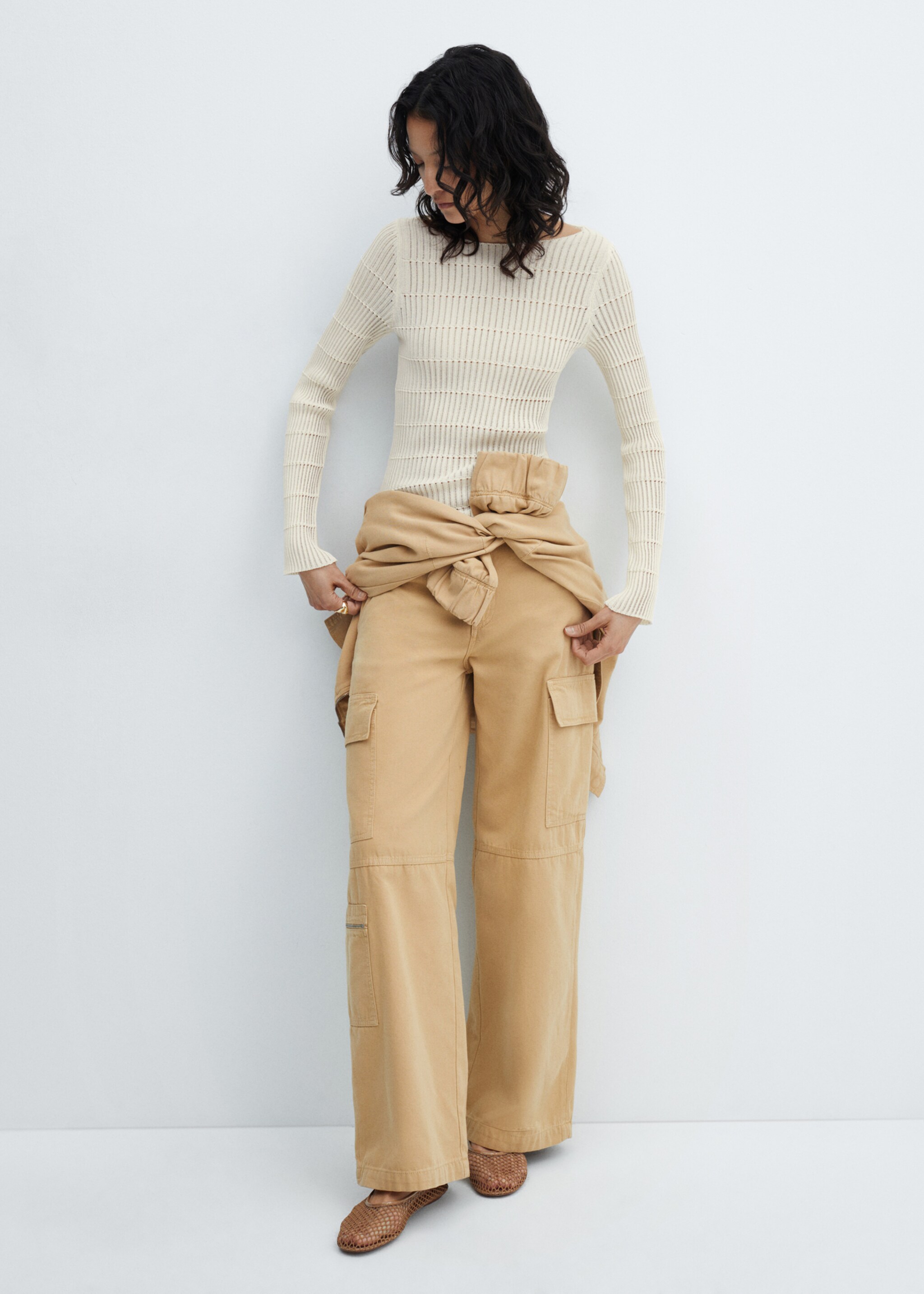Knitted sweater - General plane