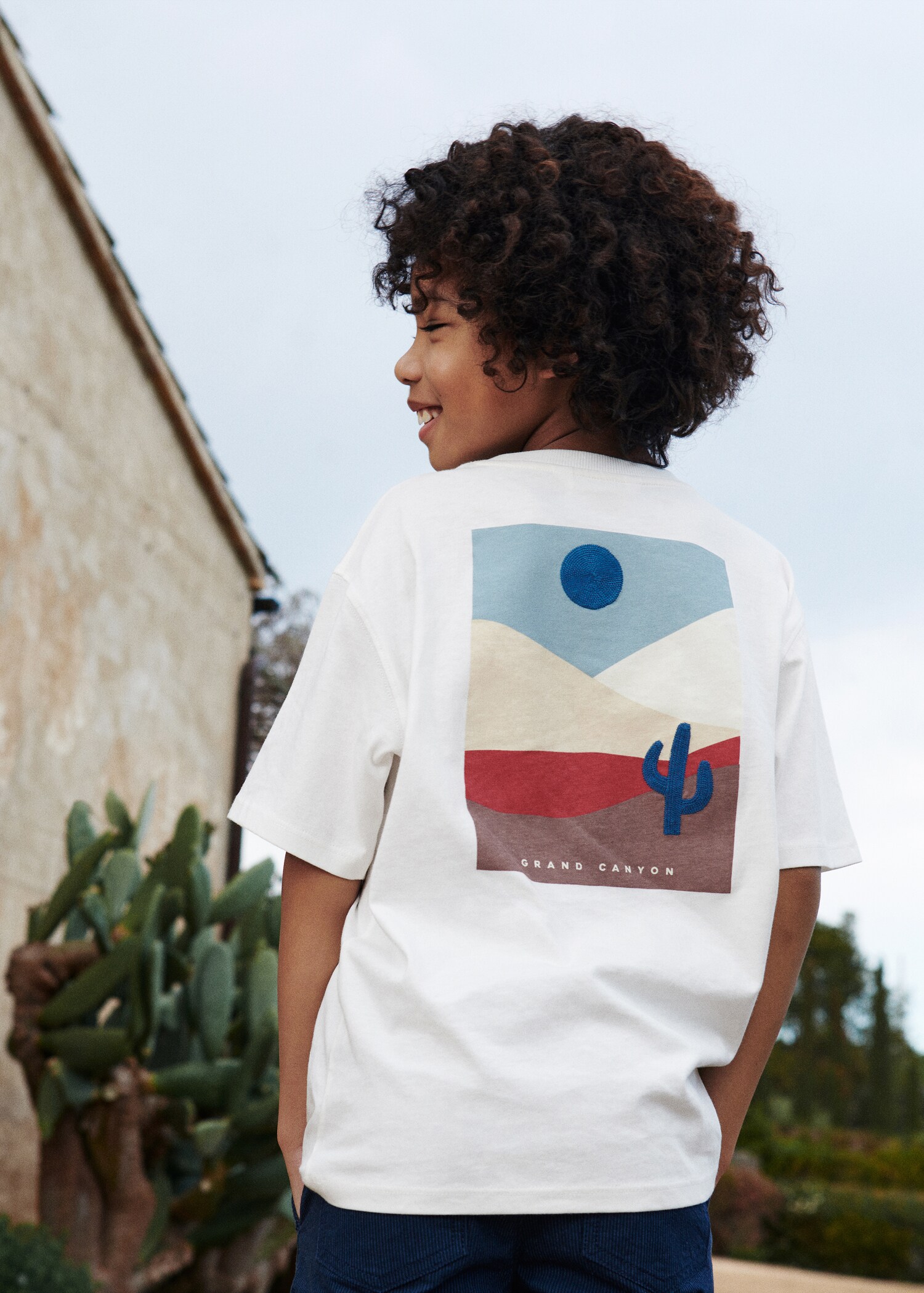 T-shirt imprimé manches courtes - Plan général