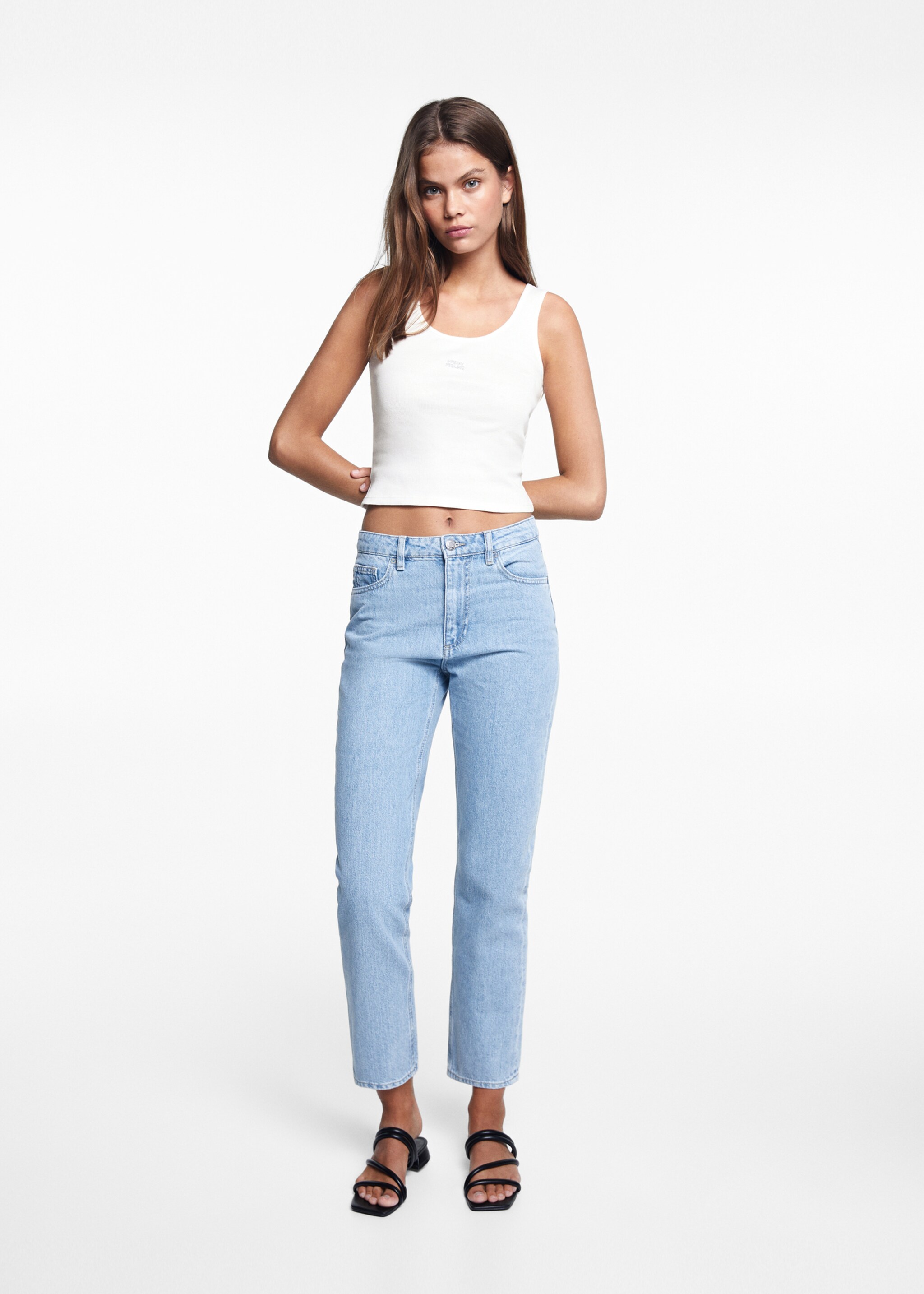 Strap cotton T-shirt - General plane, Off White. Ref: 67007736-00.