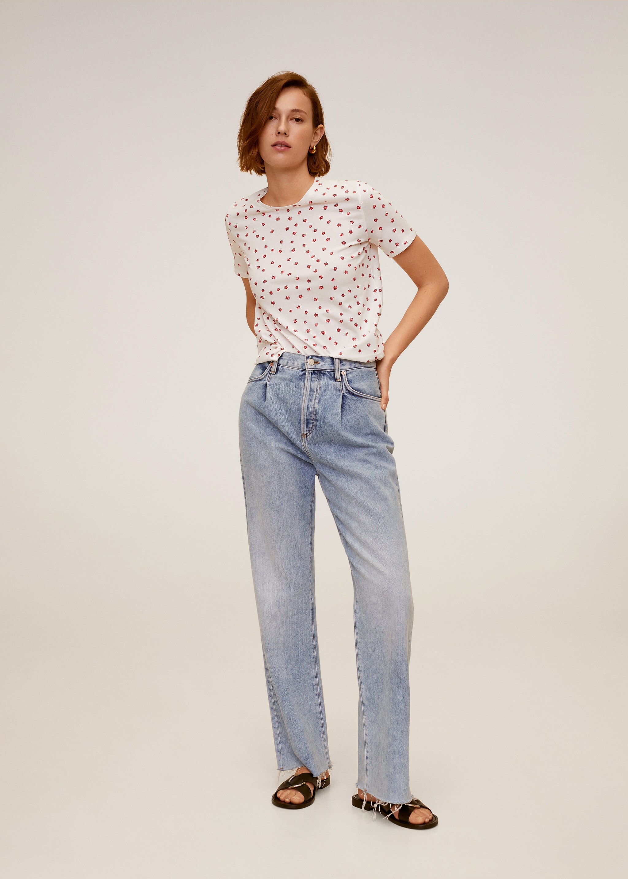 Camiseta algodón estampada - Plano general