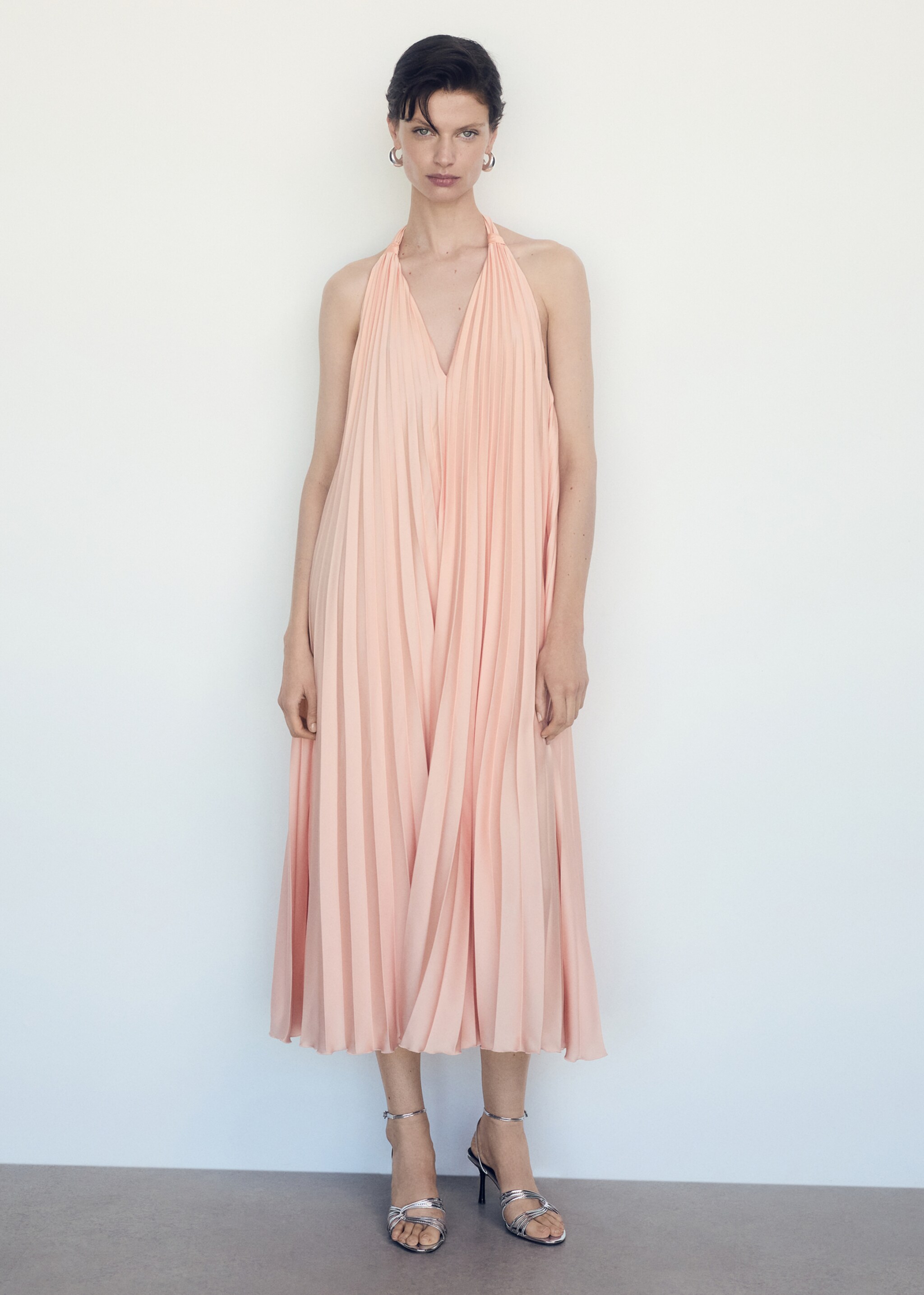 Robe longue plissée - Plan général