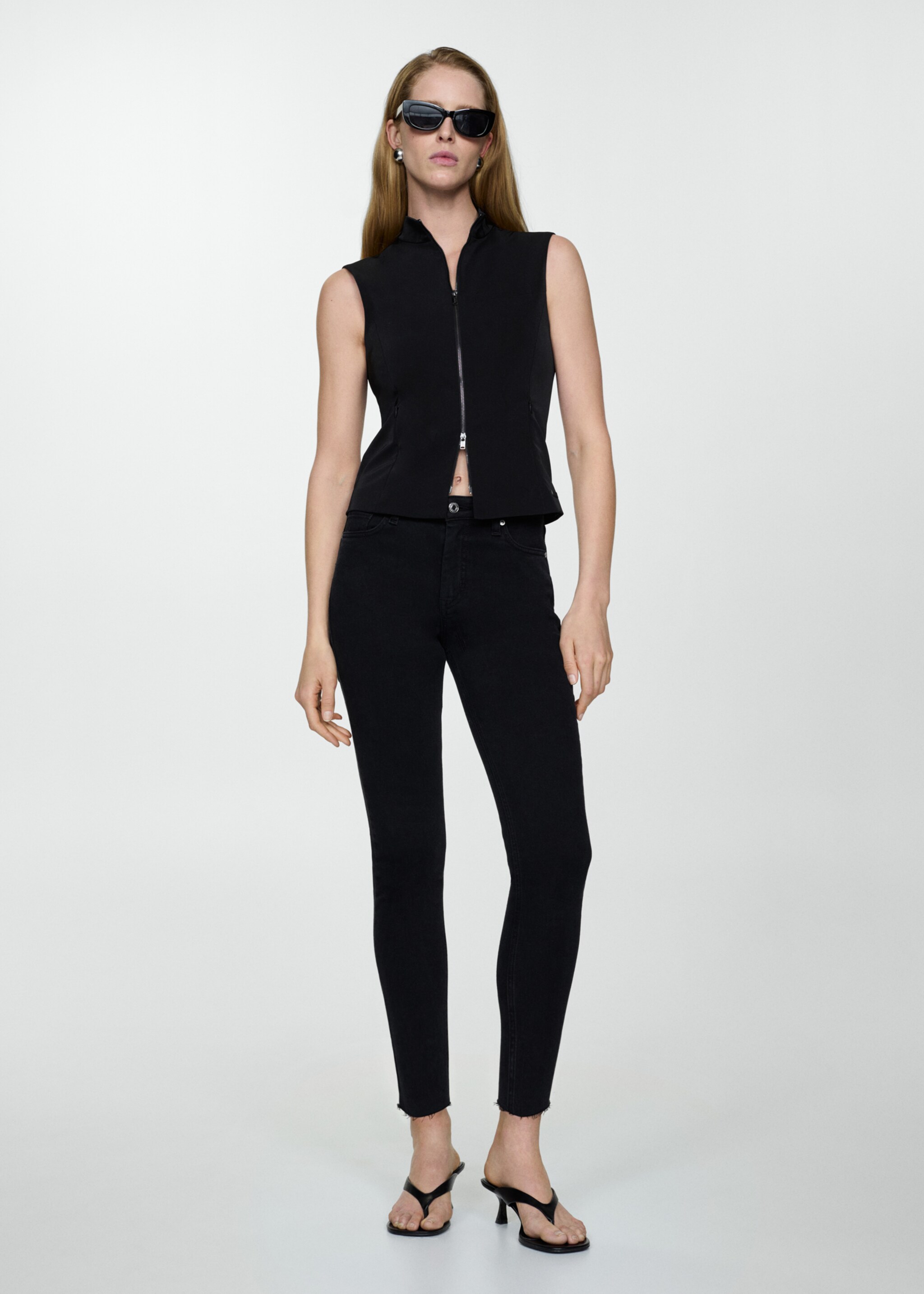 Skinny cropped jeans - General plane