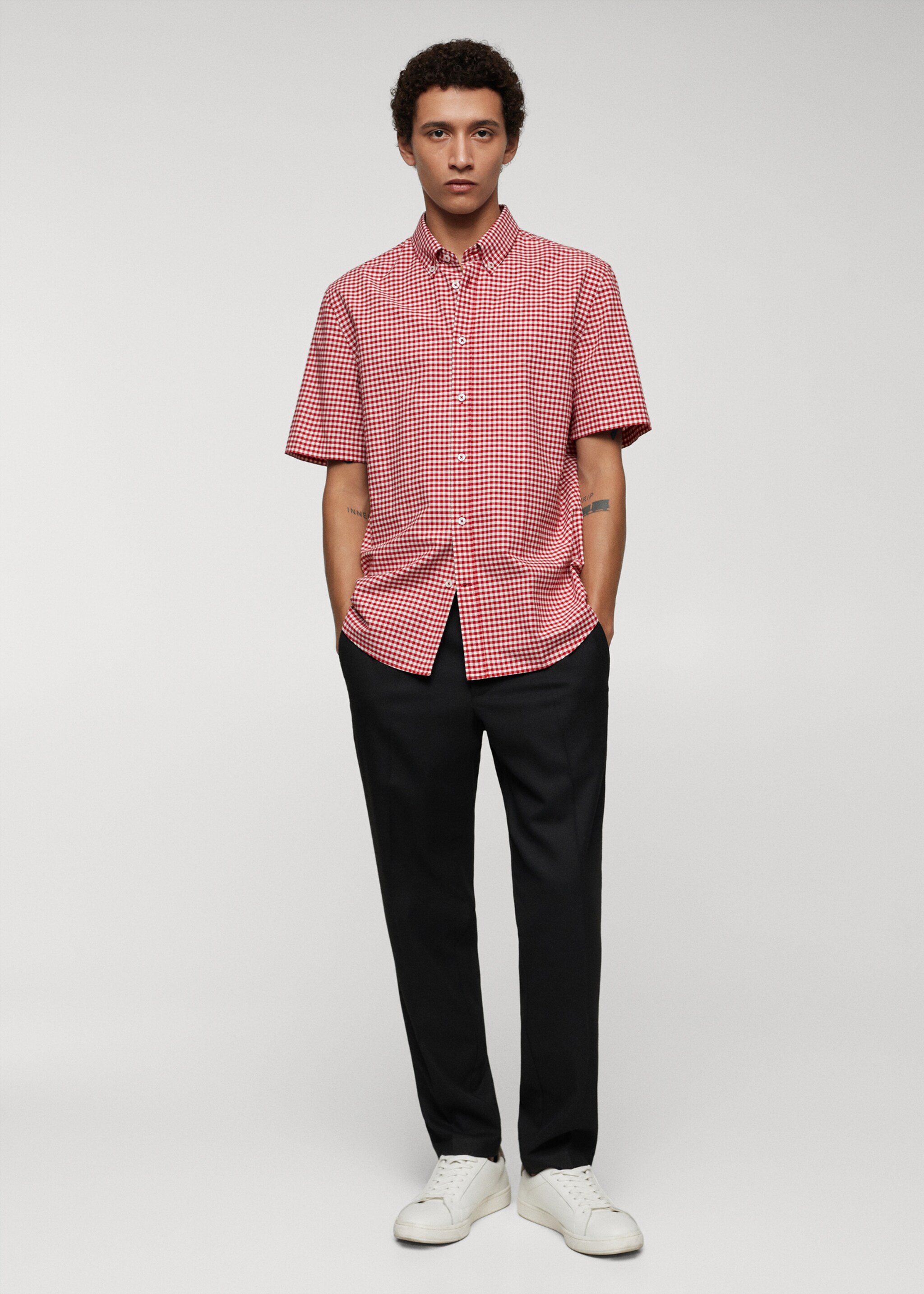 Camisa 100% algodón estampada - Plano general