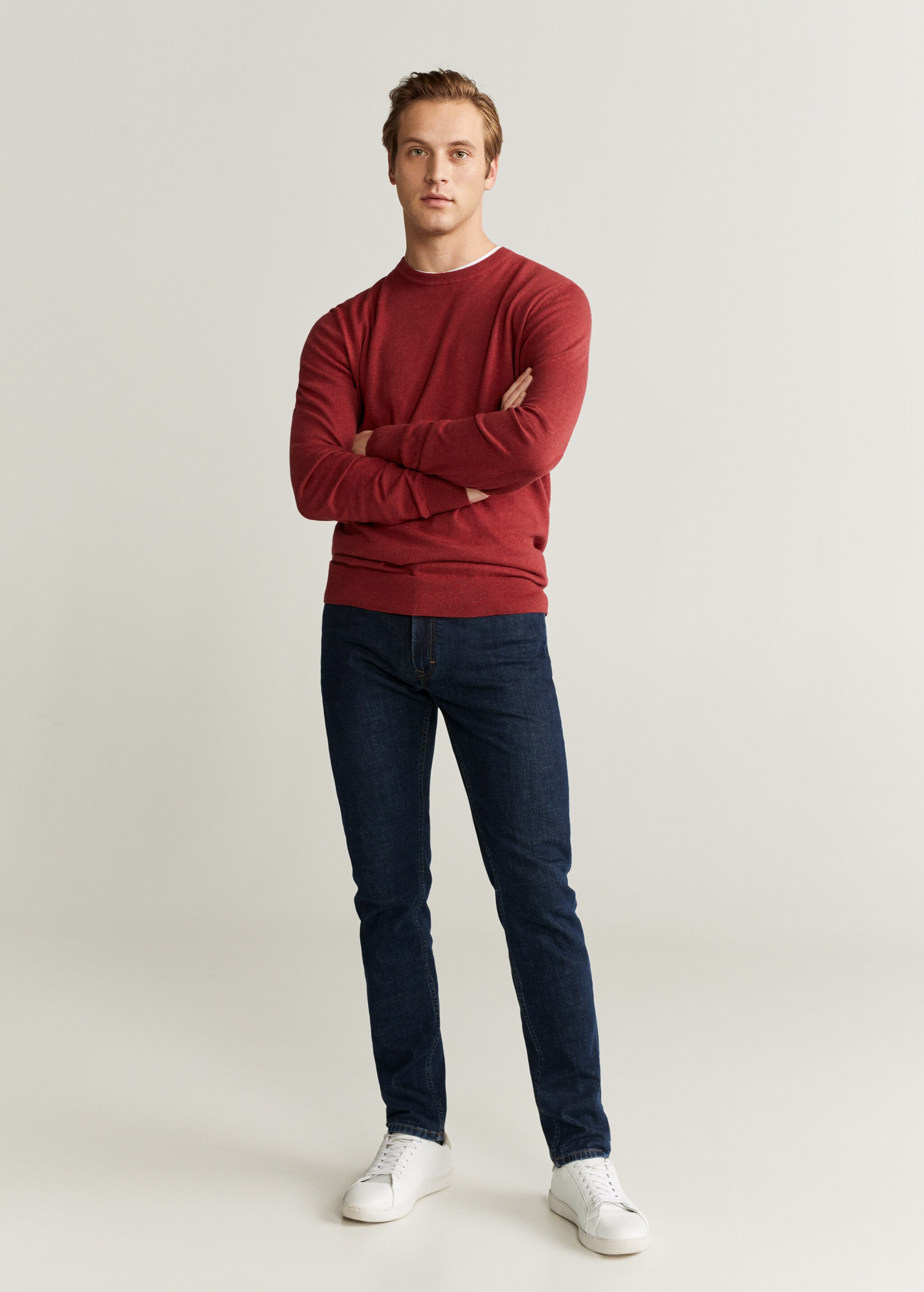Jersey algodón cashmere coderas - Plano general
