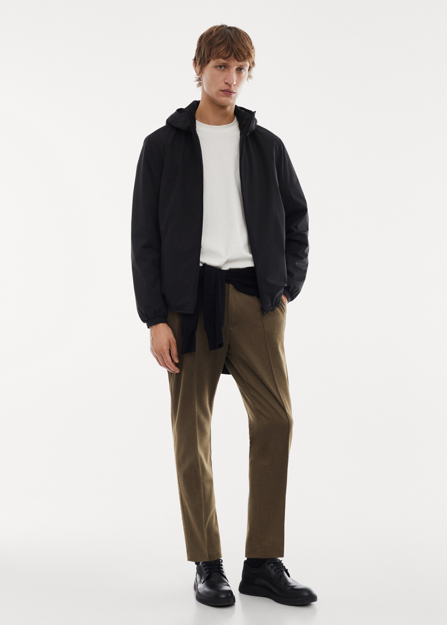 Knitterfreie Slim Fit-Hose - Allgemeine Ansicht