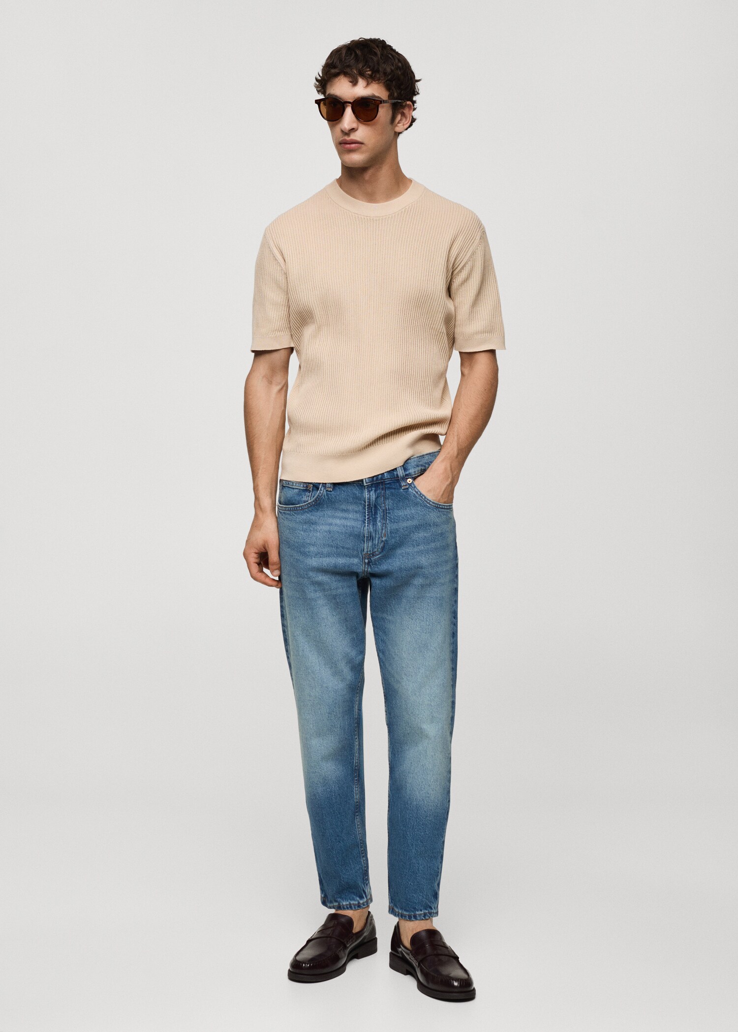 Tapered-Fit-Jeans - Allgemeine Ansicht