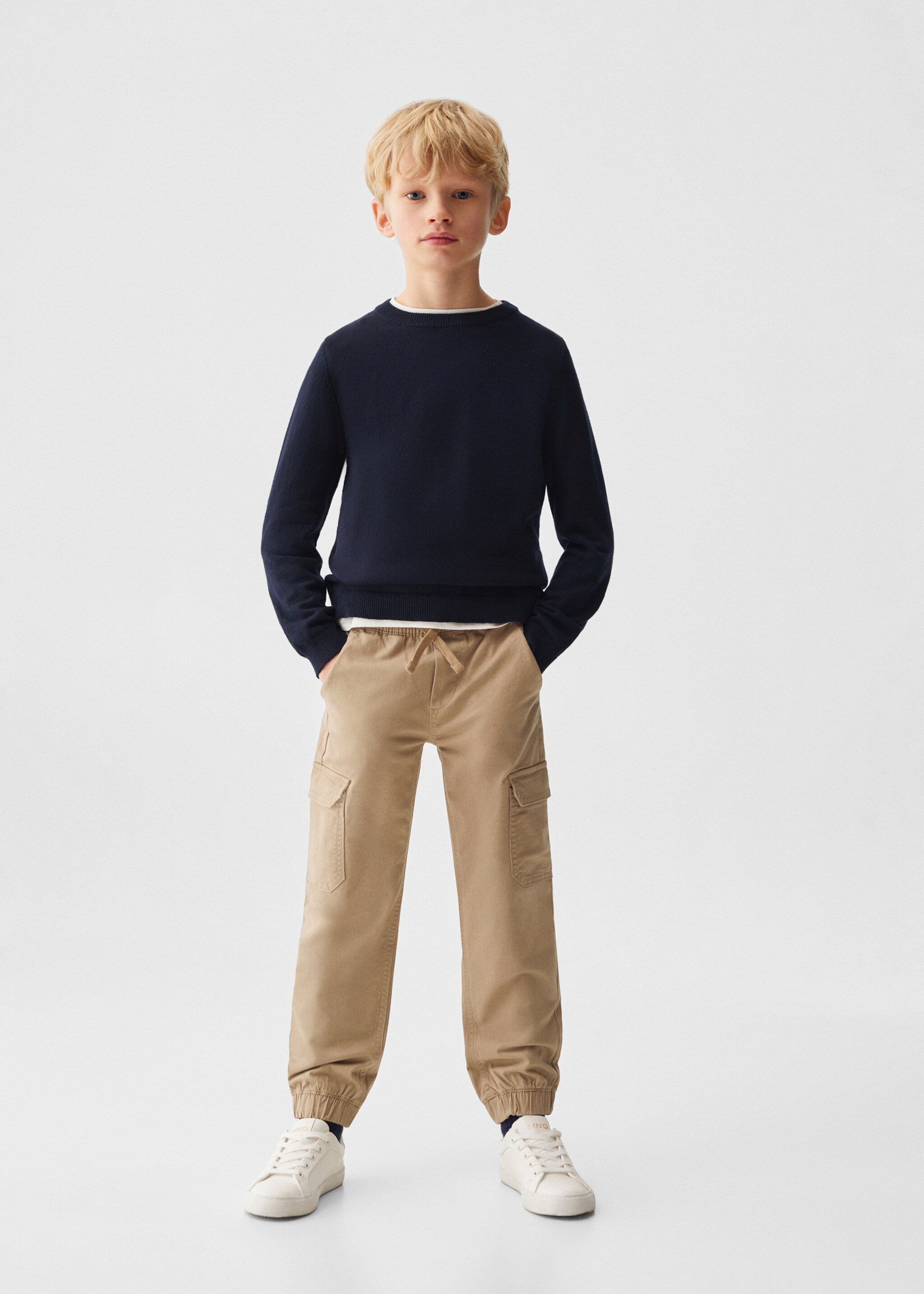 Cotton cargo pants - General plane, Tobacco Brown. Ref: 67010660-00.
