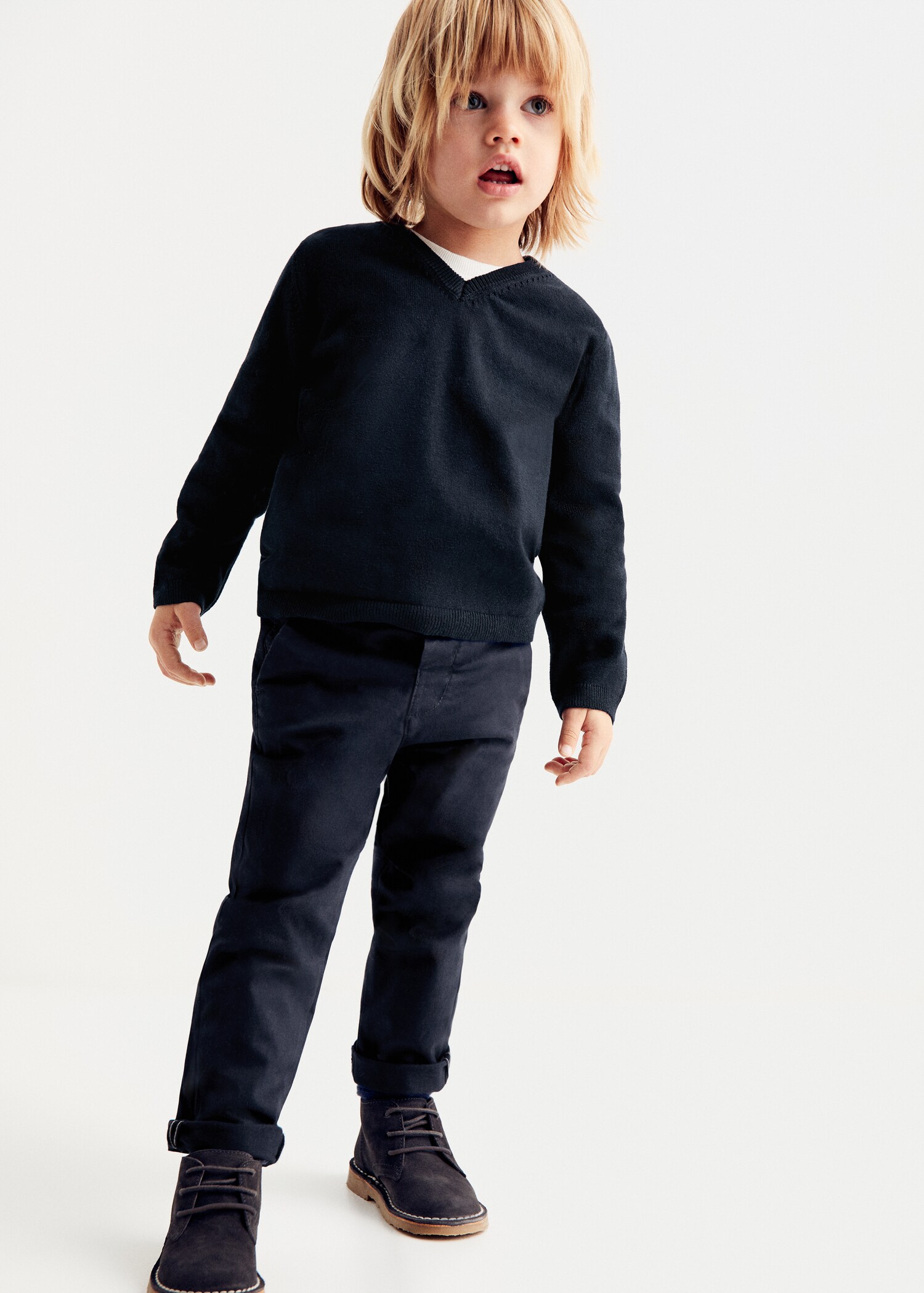 Pantalon chino coton - Plan général