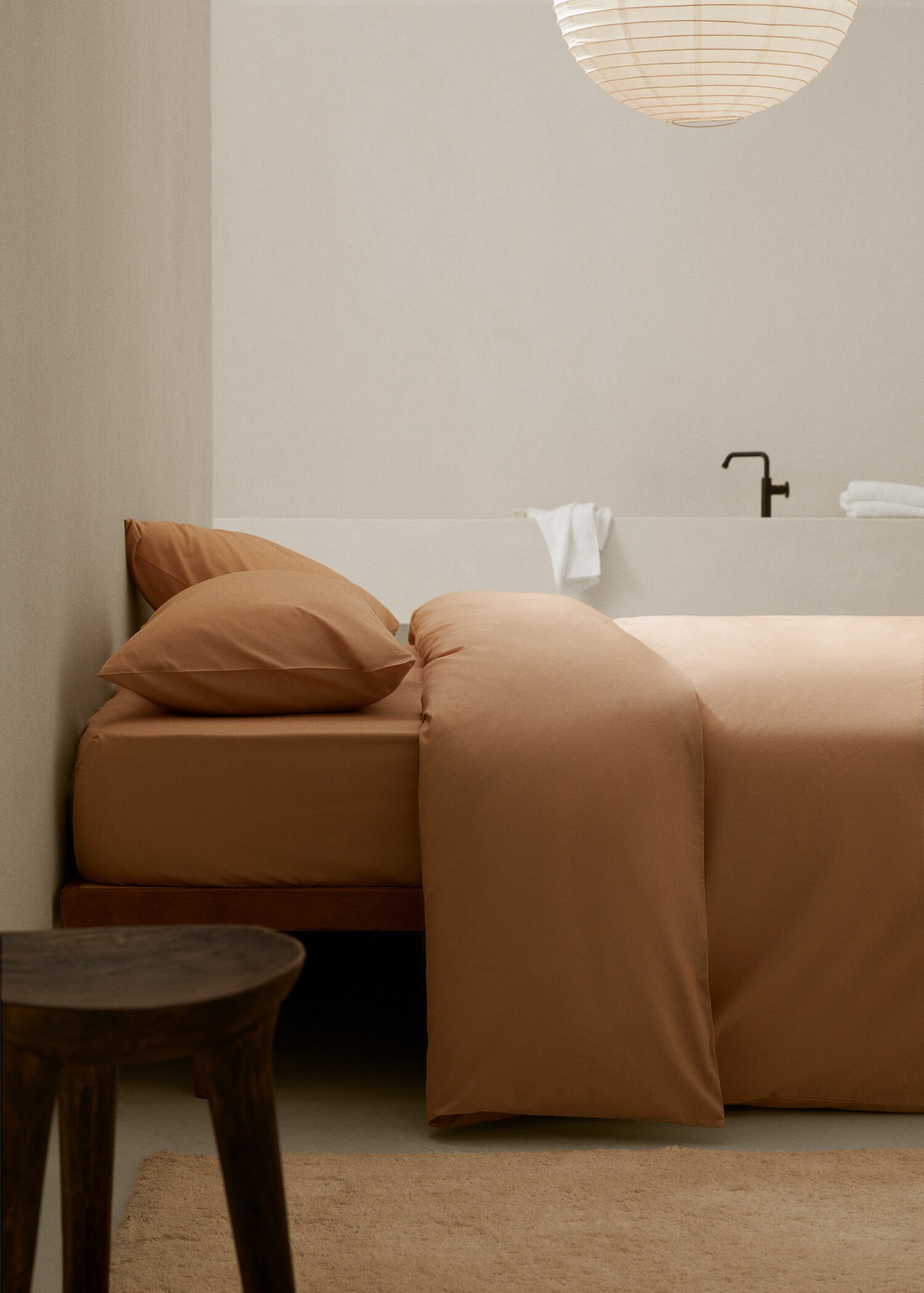 Housse de couette coton 180 fils lit 90 cm - Plan général