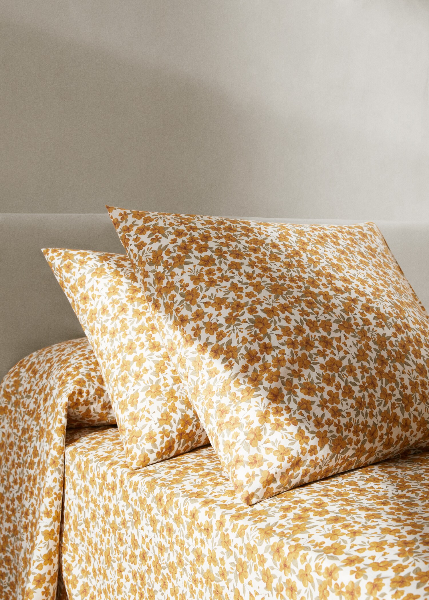 Multi-flower pillowcase 45x110cm - General plane
