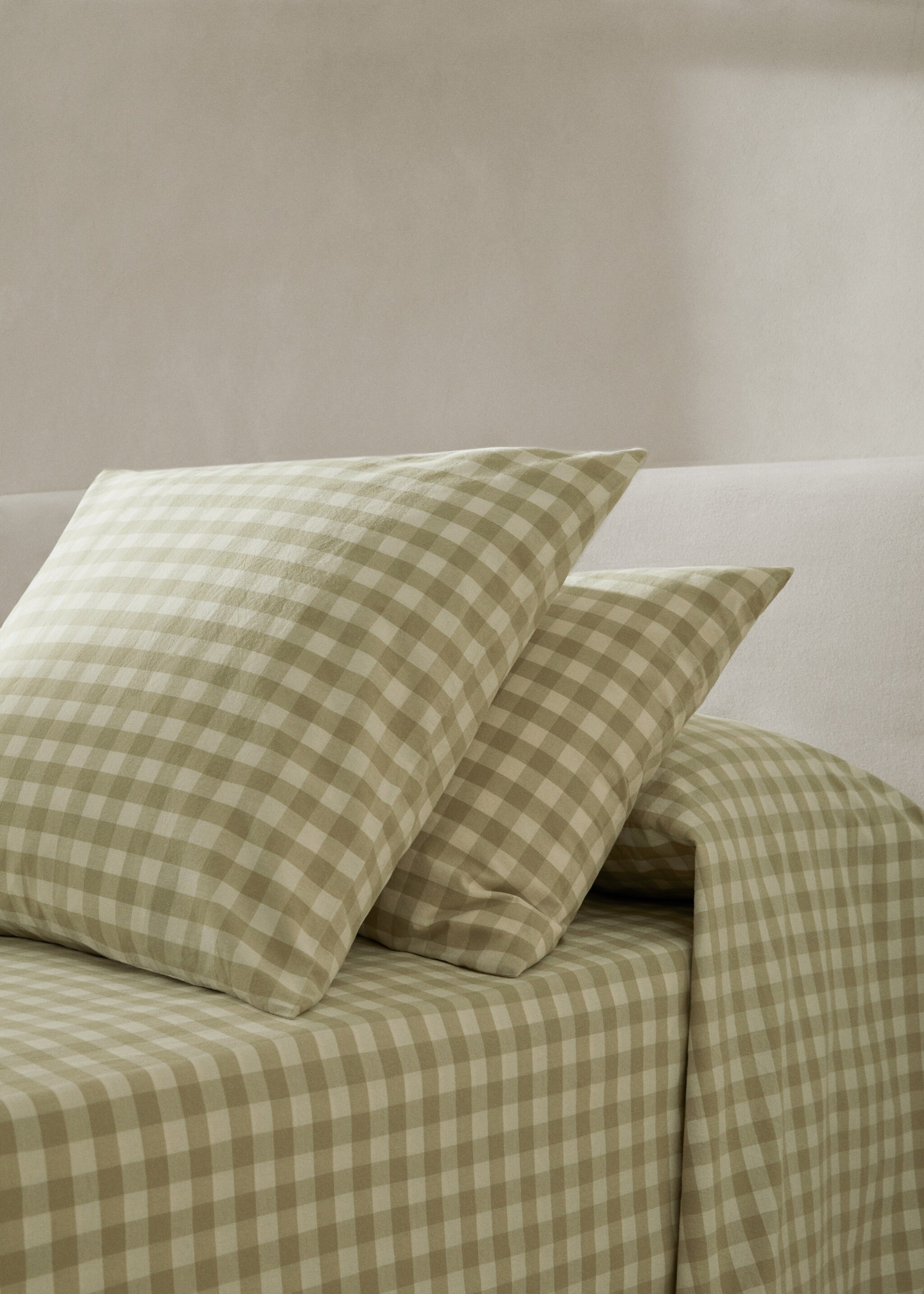 Funda de almohada cuadro vichy 50x75cm (Pack de 2) - Plano general