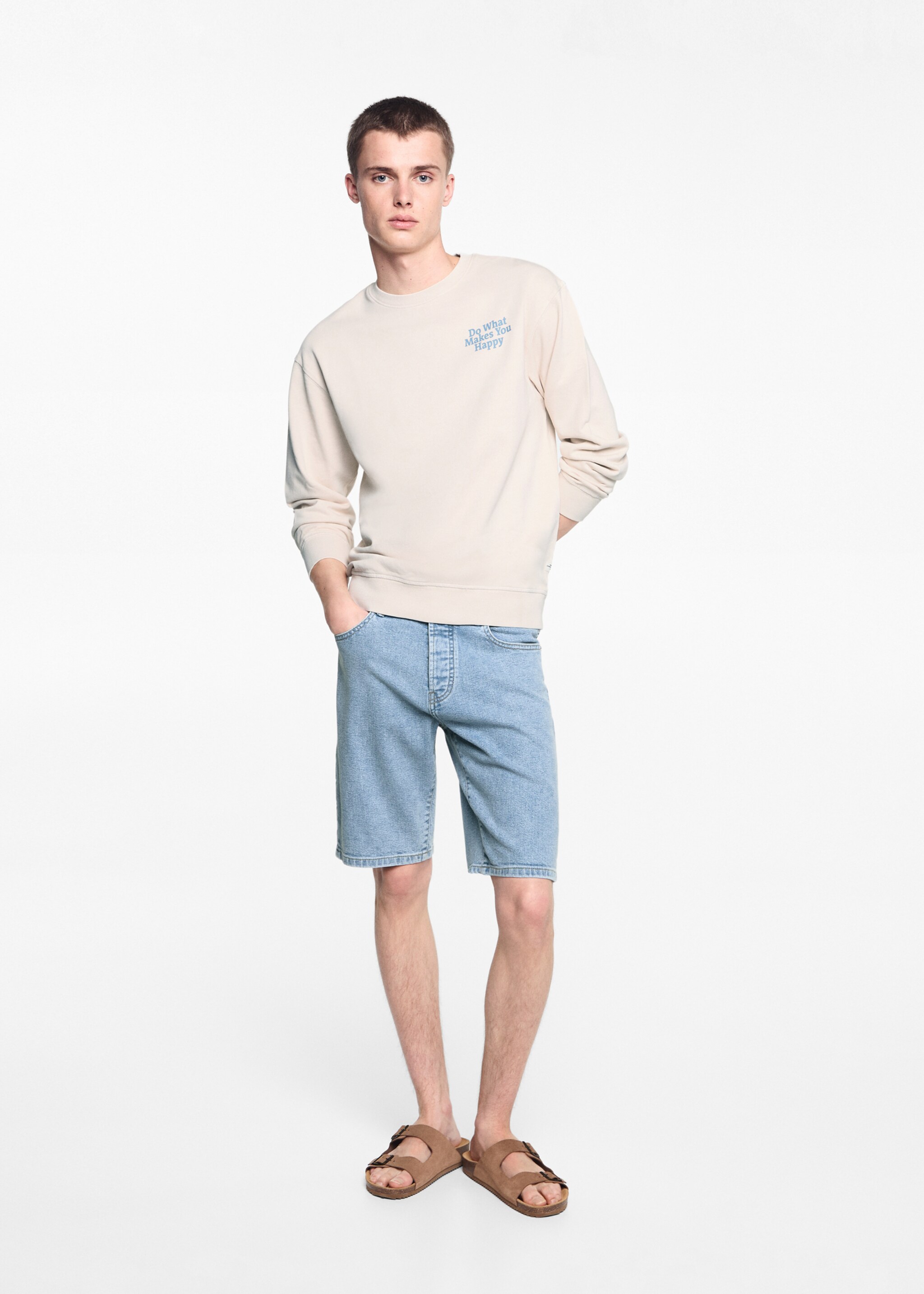 Denimbermudas i denim - Allmän bild