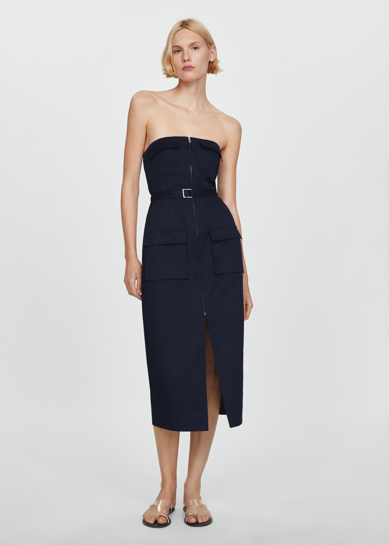 Robe bustier ceinture - Plan général