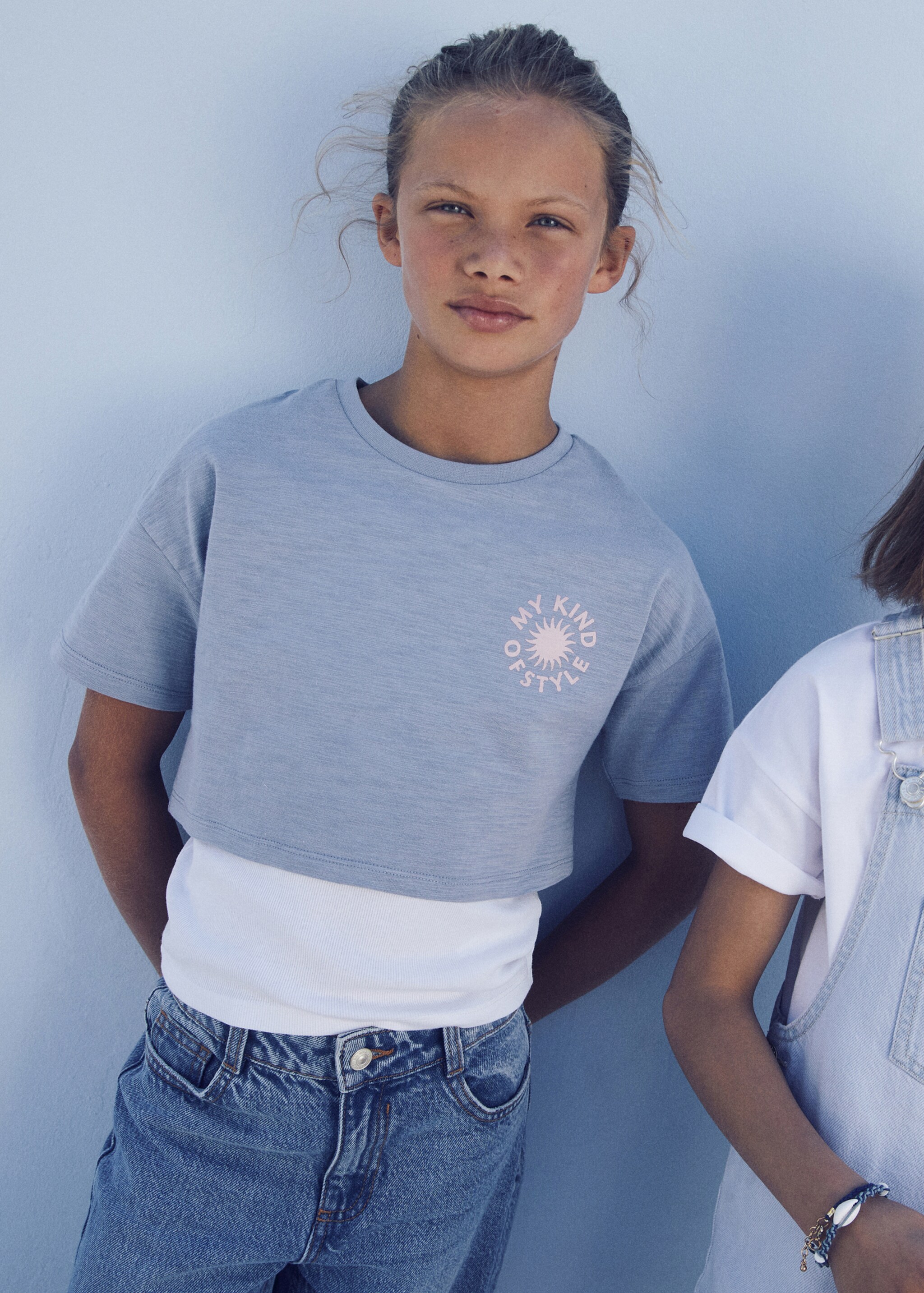 Double-layer printed t-shirt - General plane