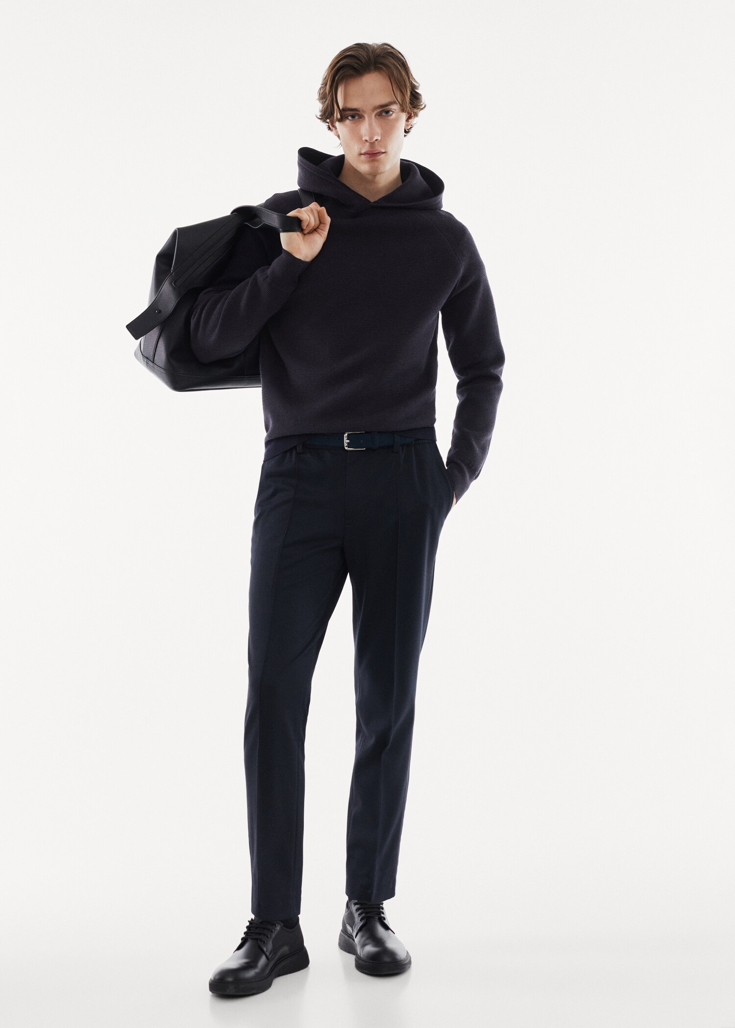 Stretch knitted sweatshirt - General plane